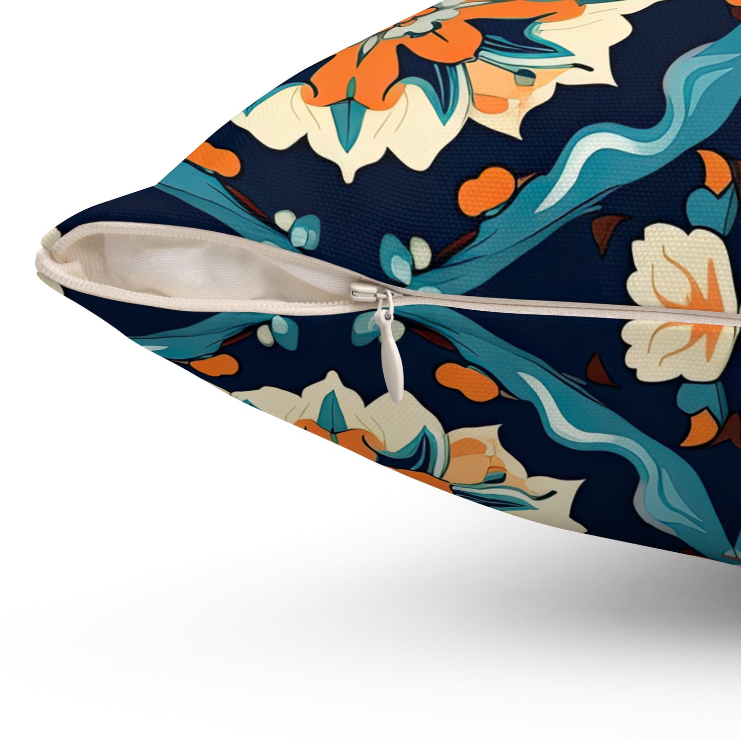 Celestial Carpet Concerto . Spun Polyester Square Pillow