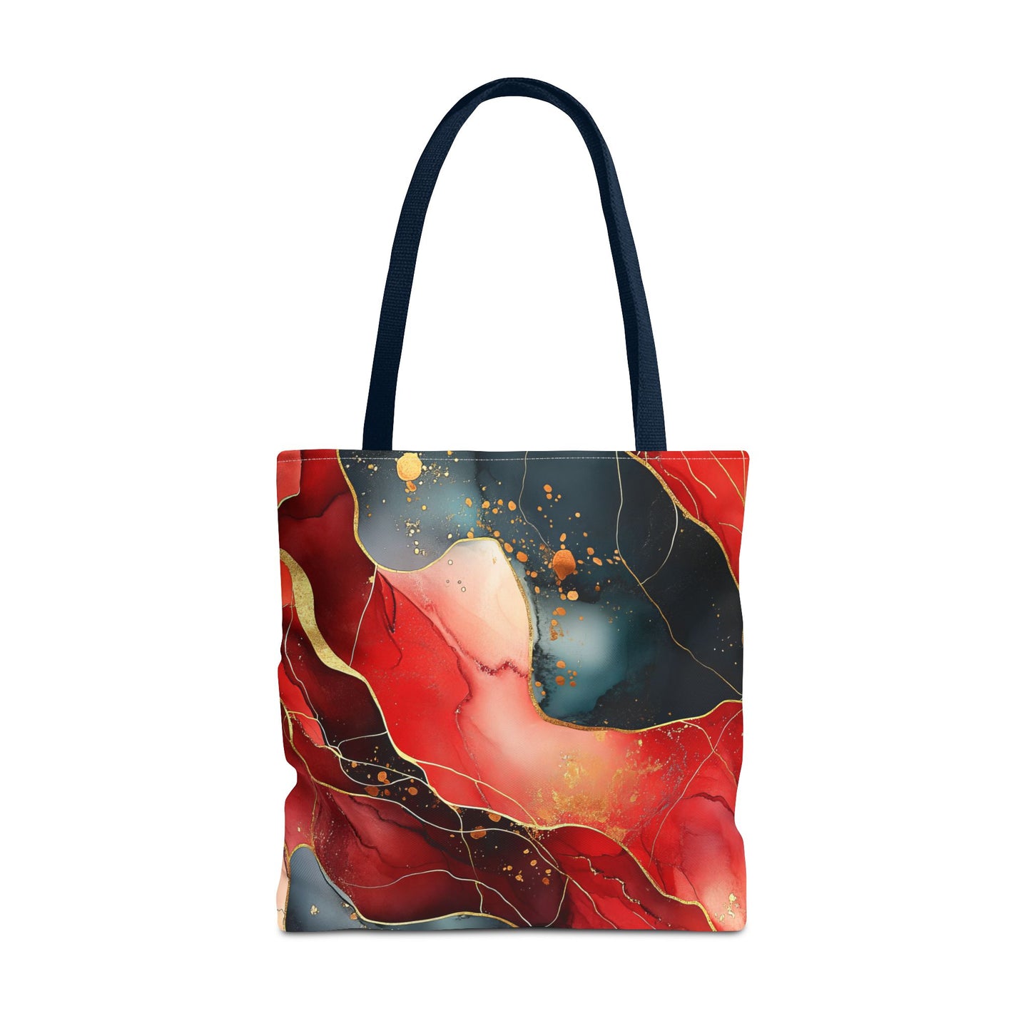 Marbled Cherry Essence. Tote Bag for Everyday Use