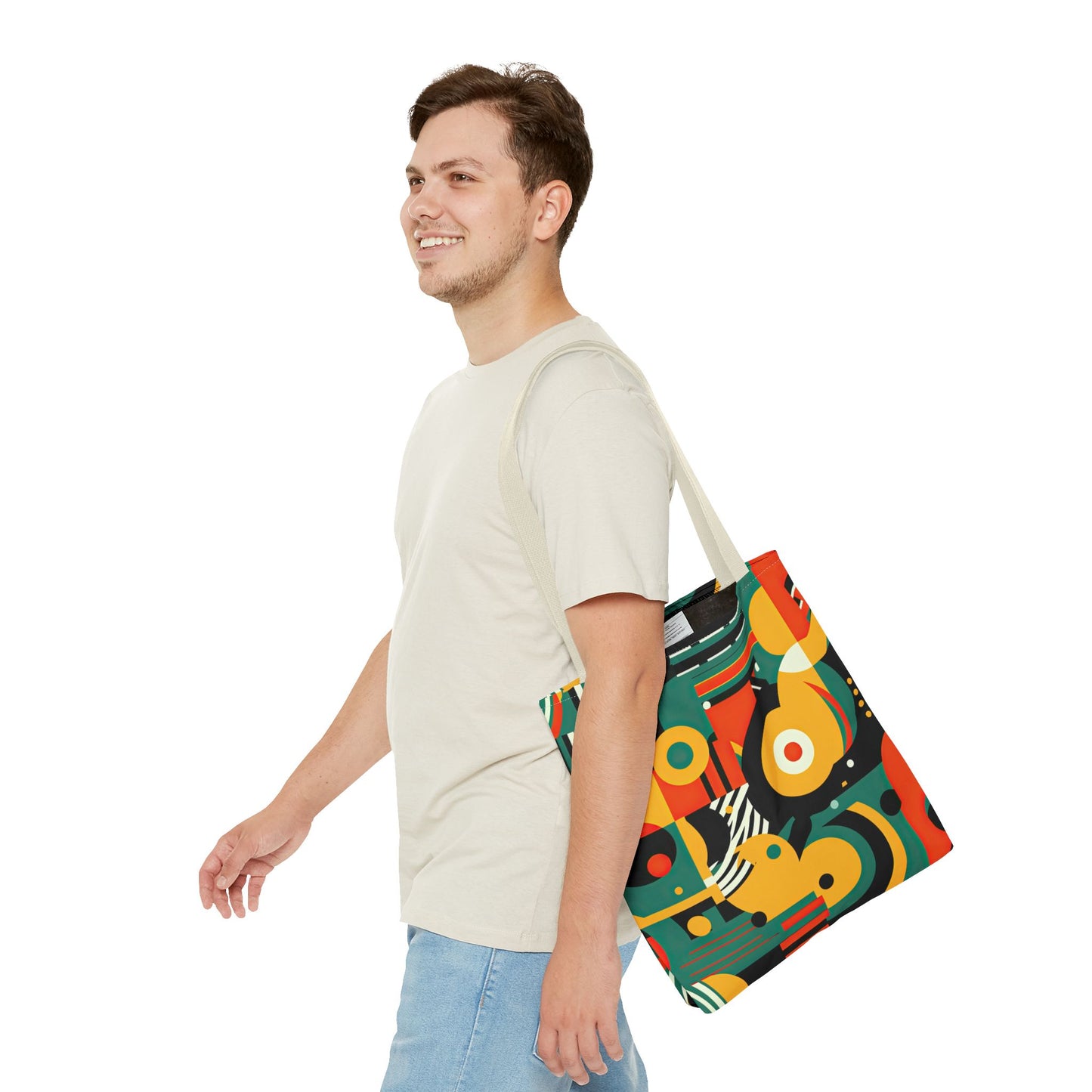 Galactic Groove. Tote Bag for Everyday Use