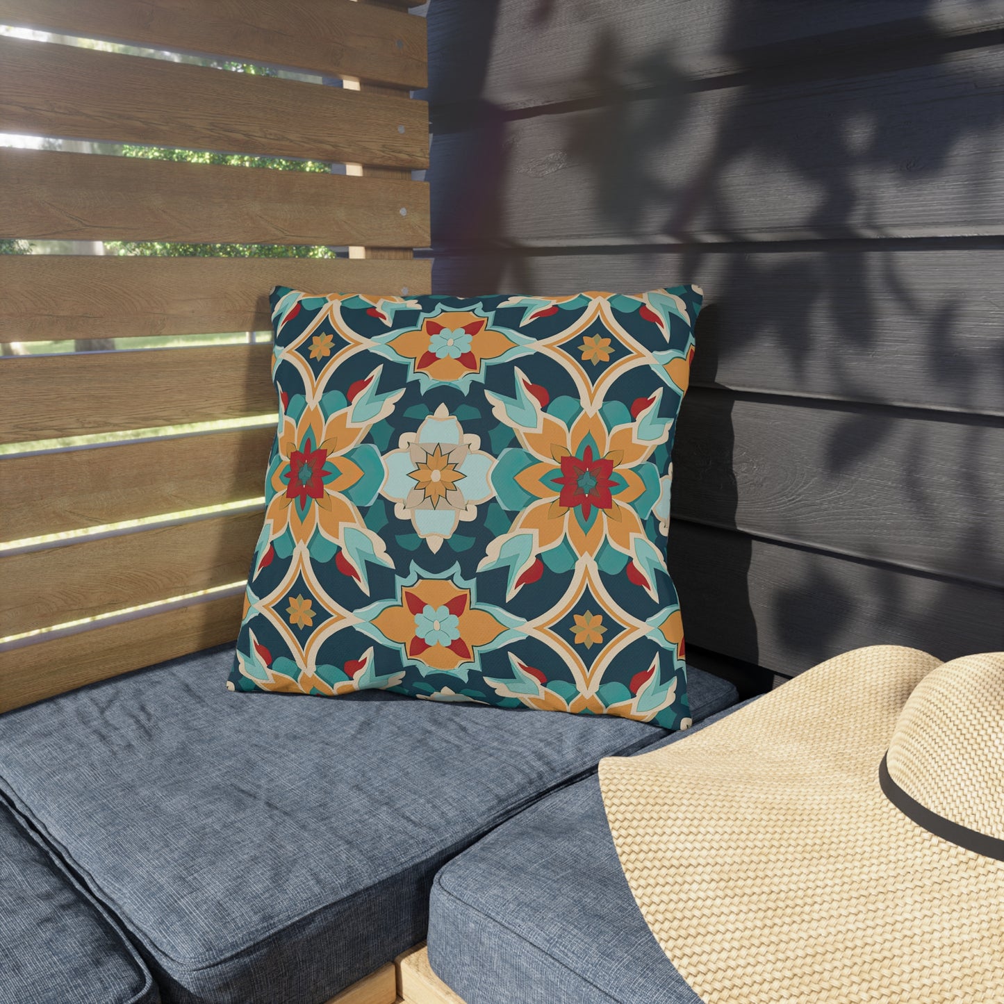 Serenade in Souk . Outdoor Pillows
