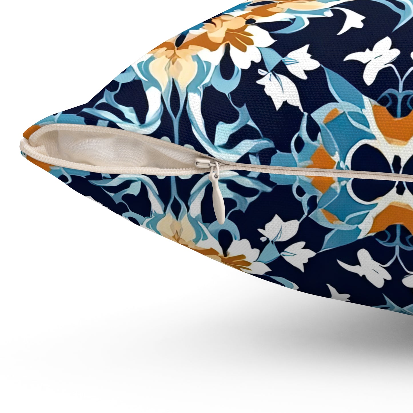 Sahara Swaying Silhouettes .Spun Polyester Square Pillow