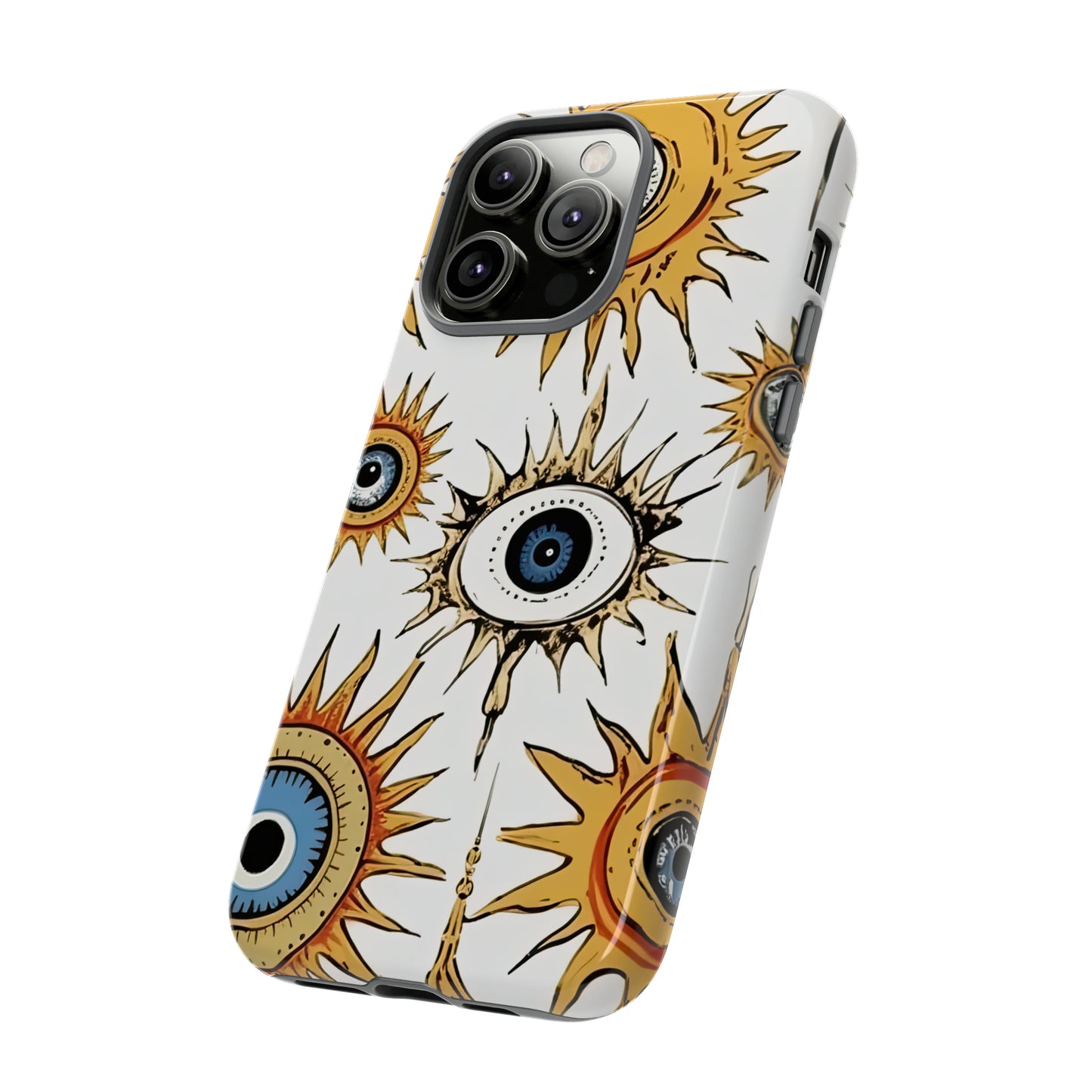 Ethereal Eyeful. Evil eye Inspired phone case. – Artistic Expression Meets ProtectionTough Case
