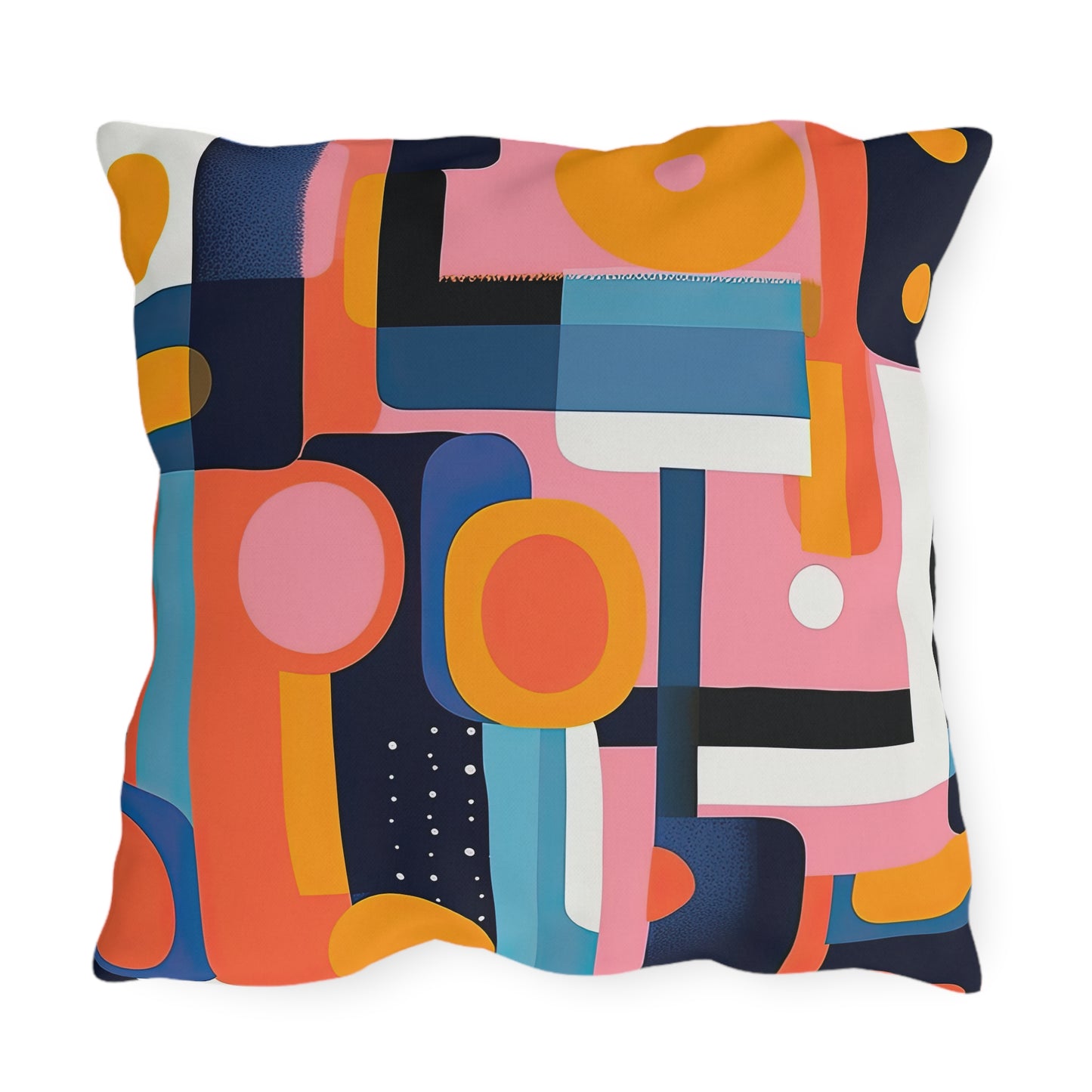 Etheric Elegance. Nostalgia Meets Future Outdoor Pillows