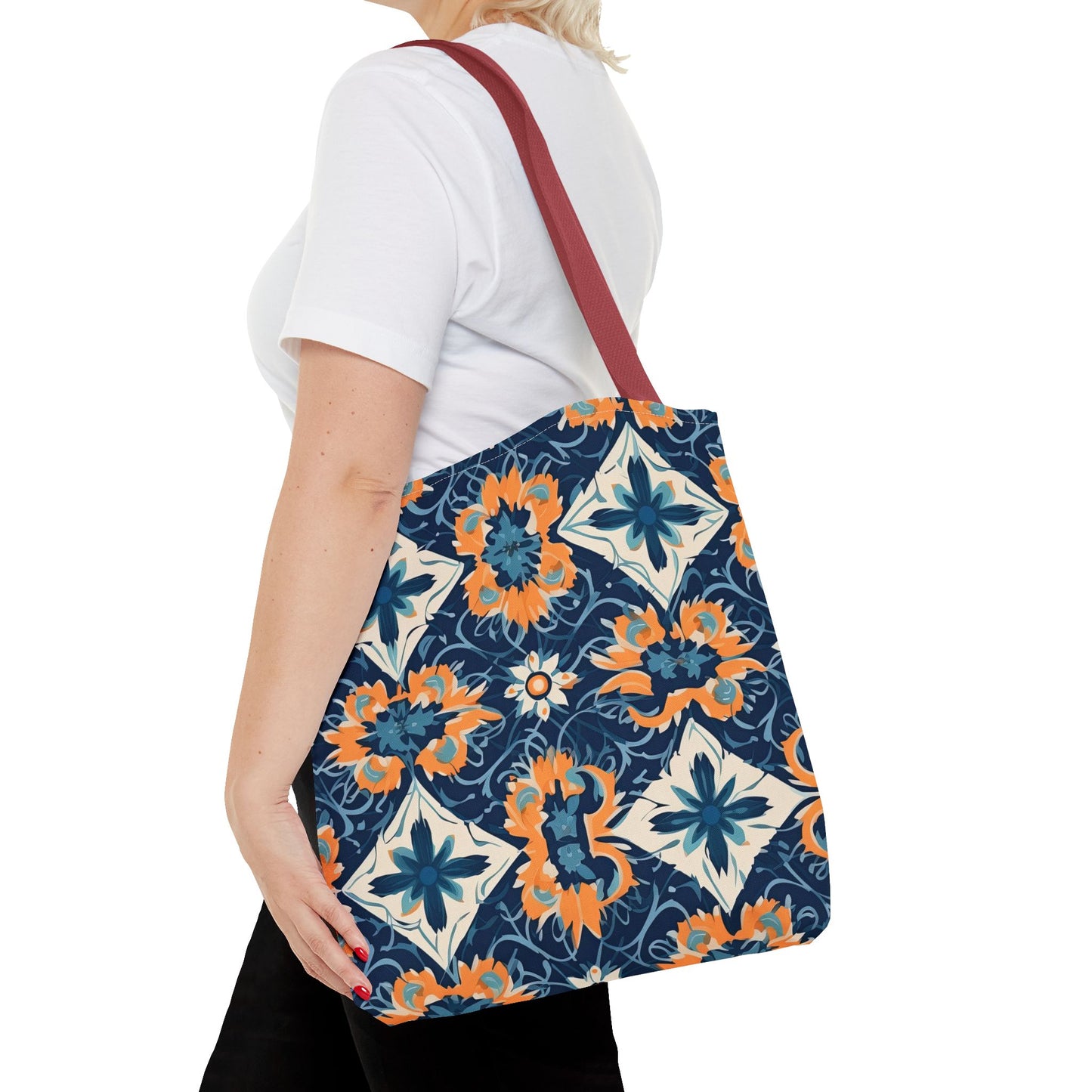 Velvet Veil Vision. Tote Bag for Everyday Use