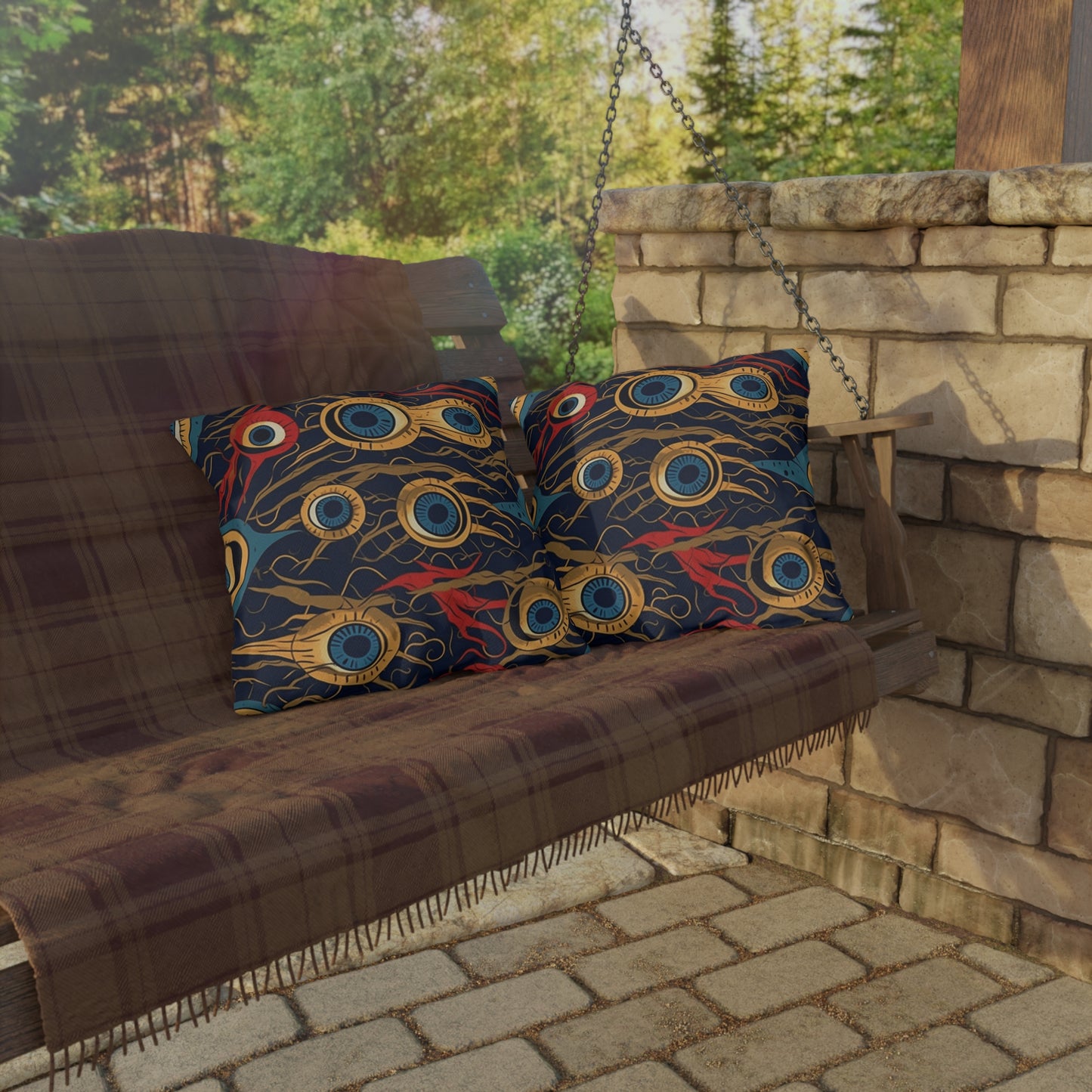 Mystical Malevolence. Outdoor Pillows