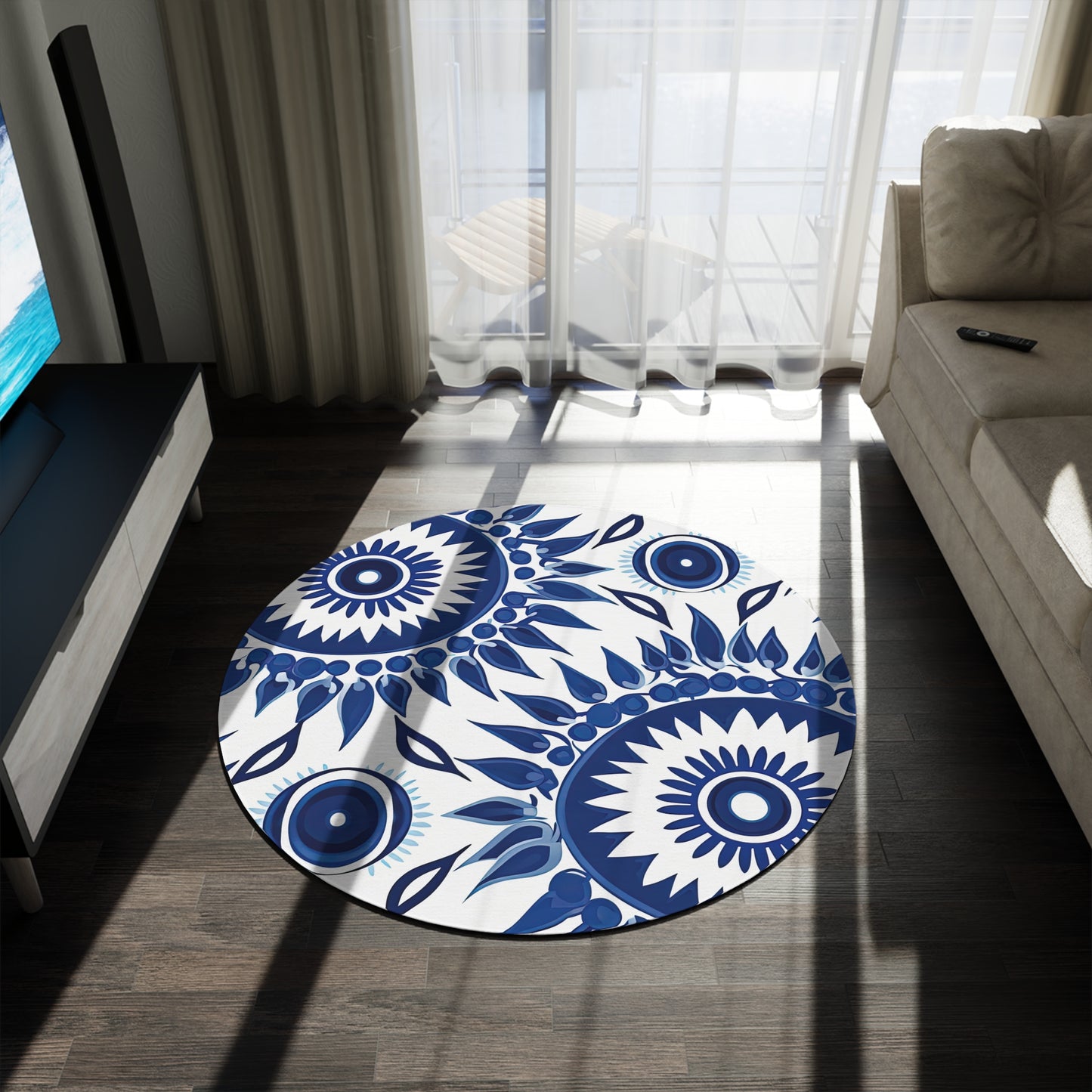 Cursed Charms. Round Rug