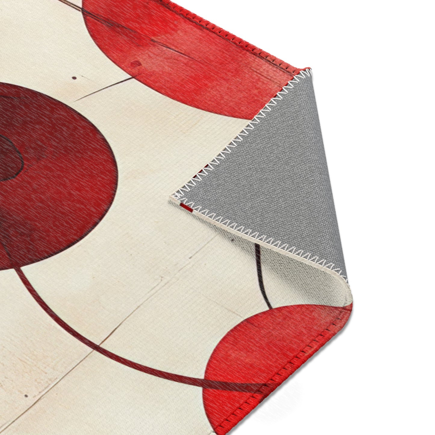 Vintage Cherry. Area Rug - Stylish Home Décor for Living Room & Bedroom