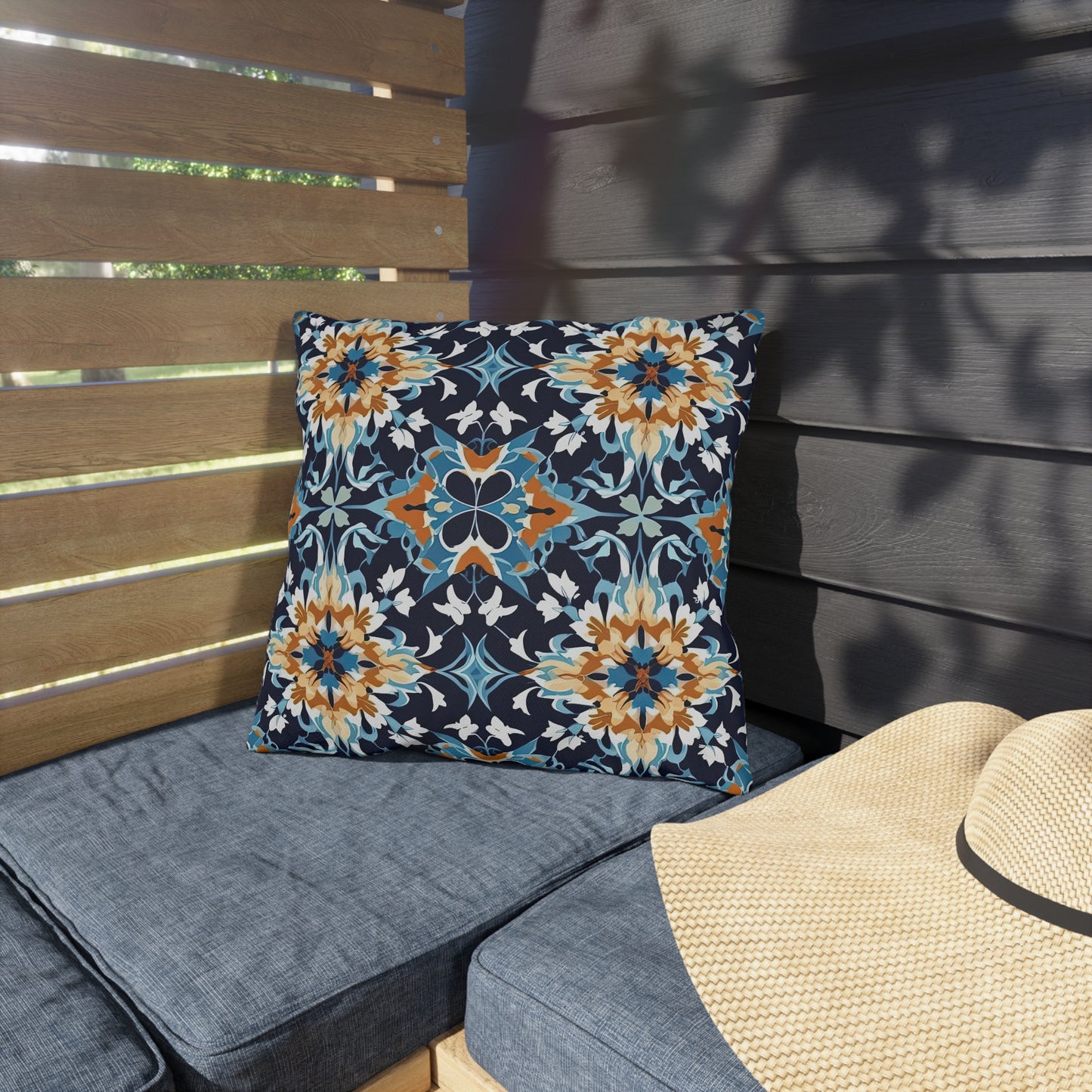 Sahara Swaying Silhouettes . Outdoor Pillows