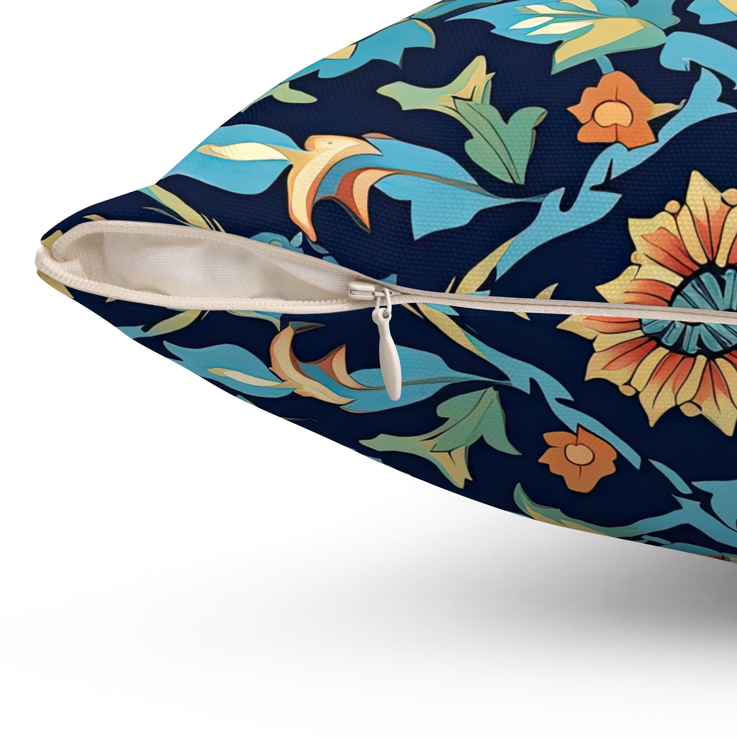 Spice Bazaar Sonata . Spun Polyester Square Pillow