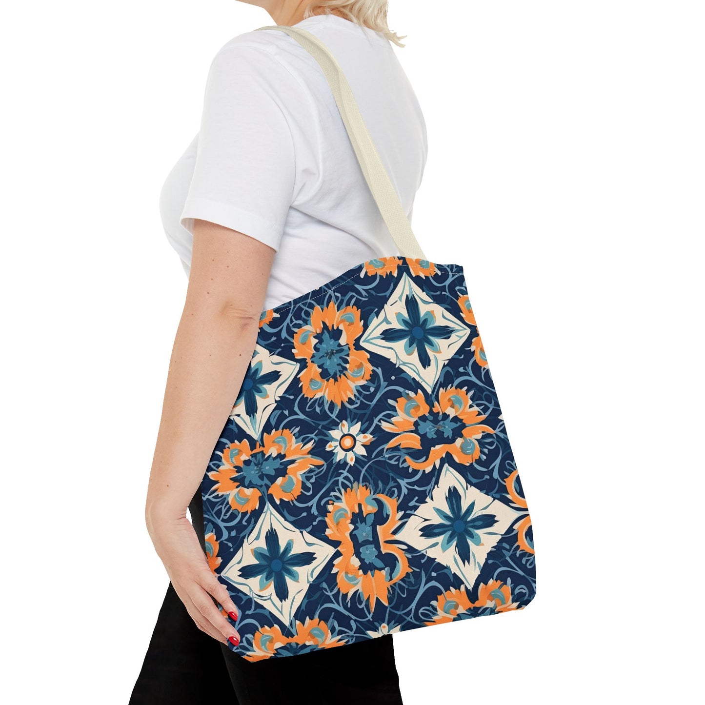 Velvet Veil Vision. Tote Bag for Everyday Use