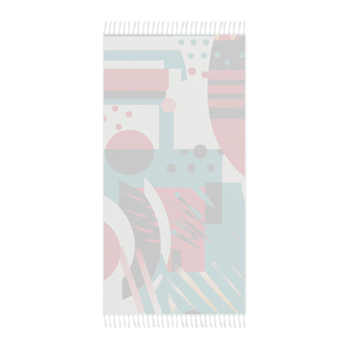 Chromatic Flux. Bold Avant-Garde Boho Beach Cloth.