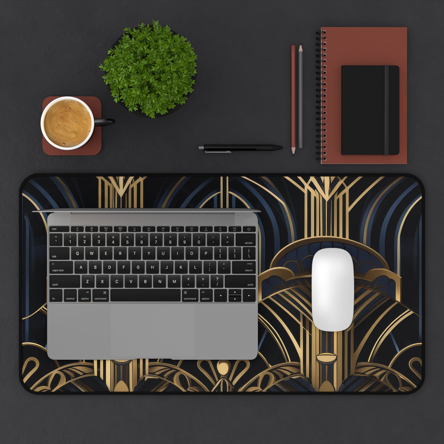 Deco Dance. Desk Mat - Stylish Office Organizer