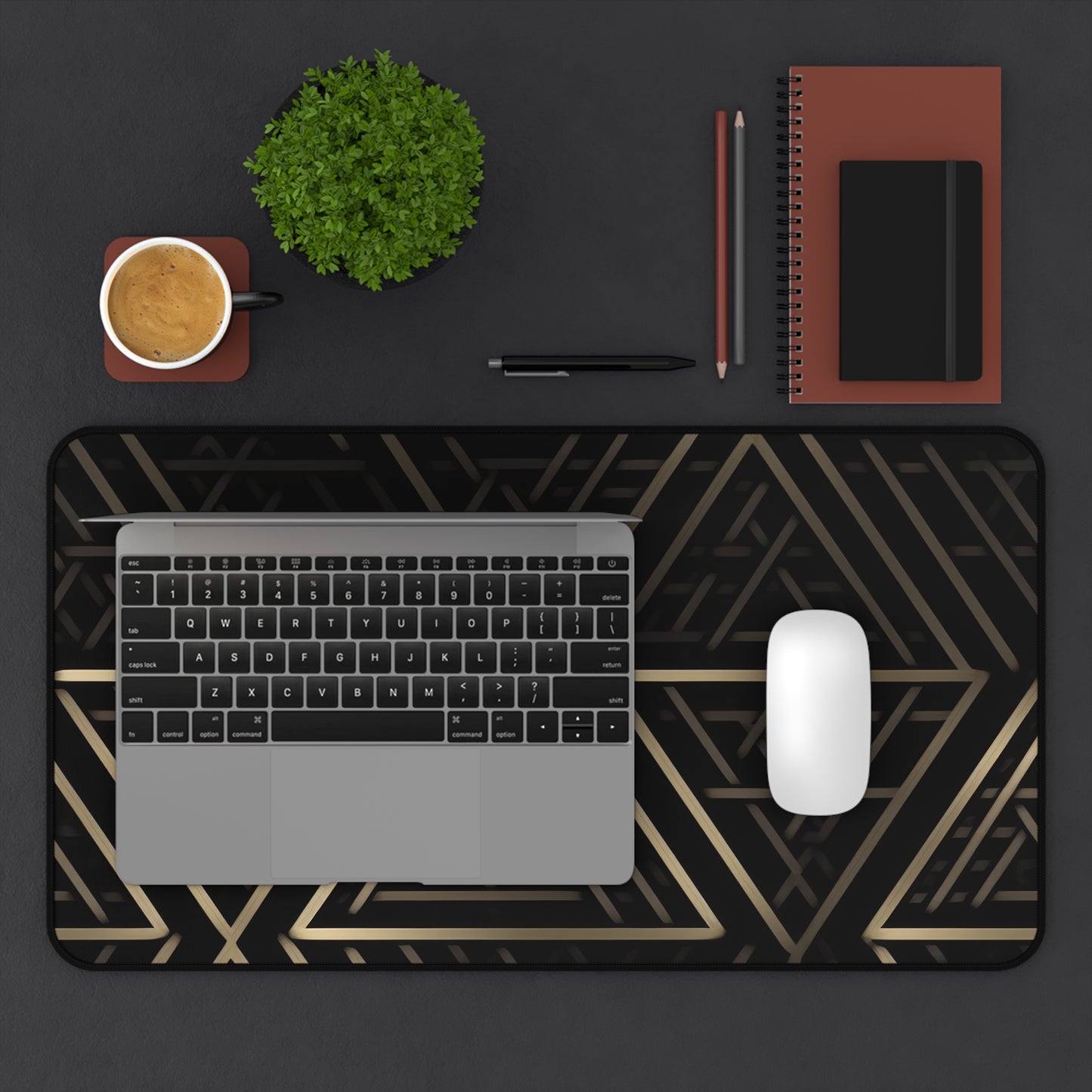 Valknut Forge. Desk Mat - Stylish Office Organizer