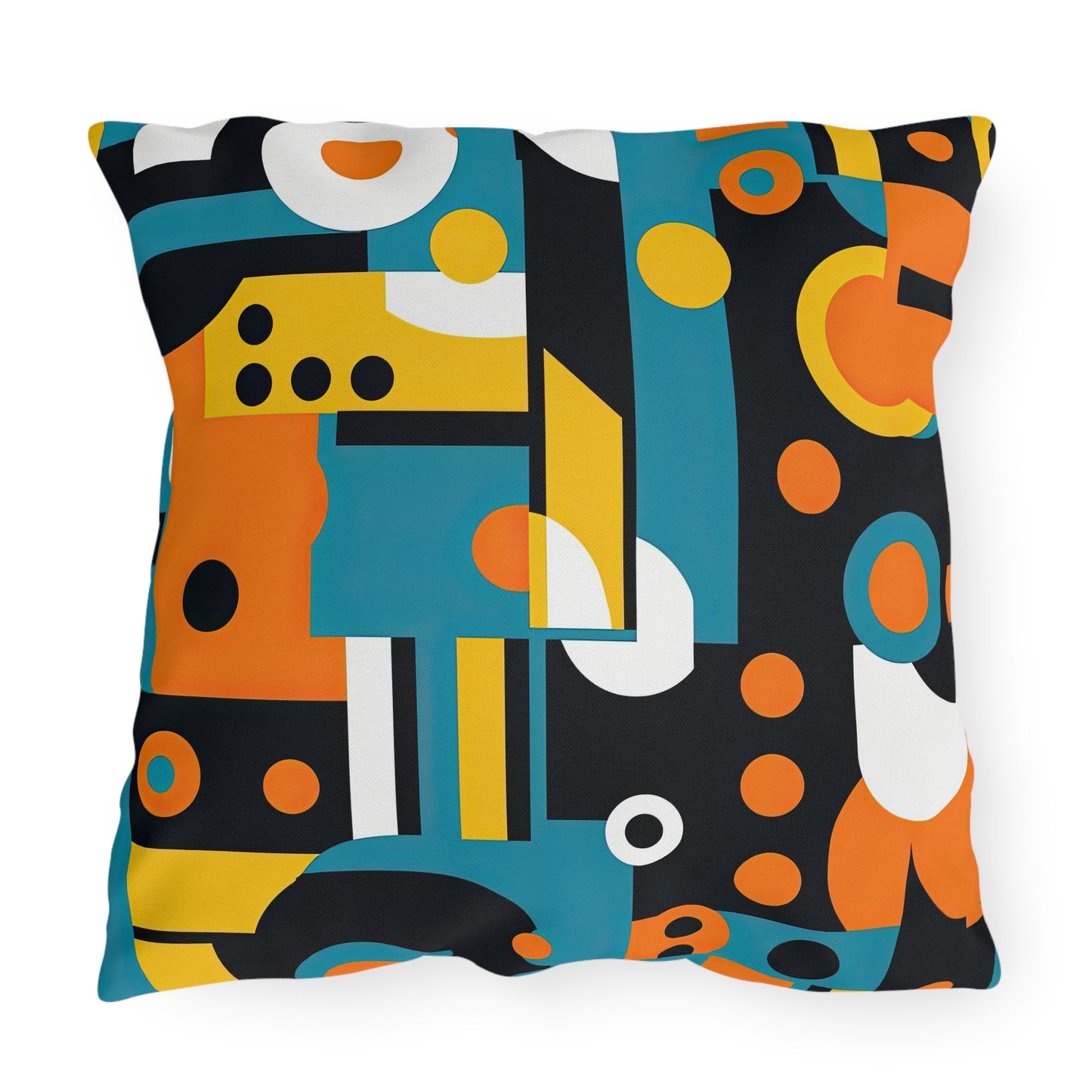 Analog Alchemy. Retro Pop Art Outdoor Pillows