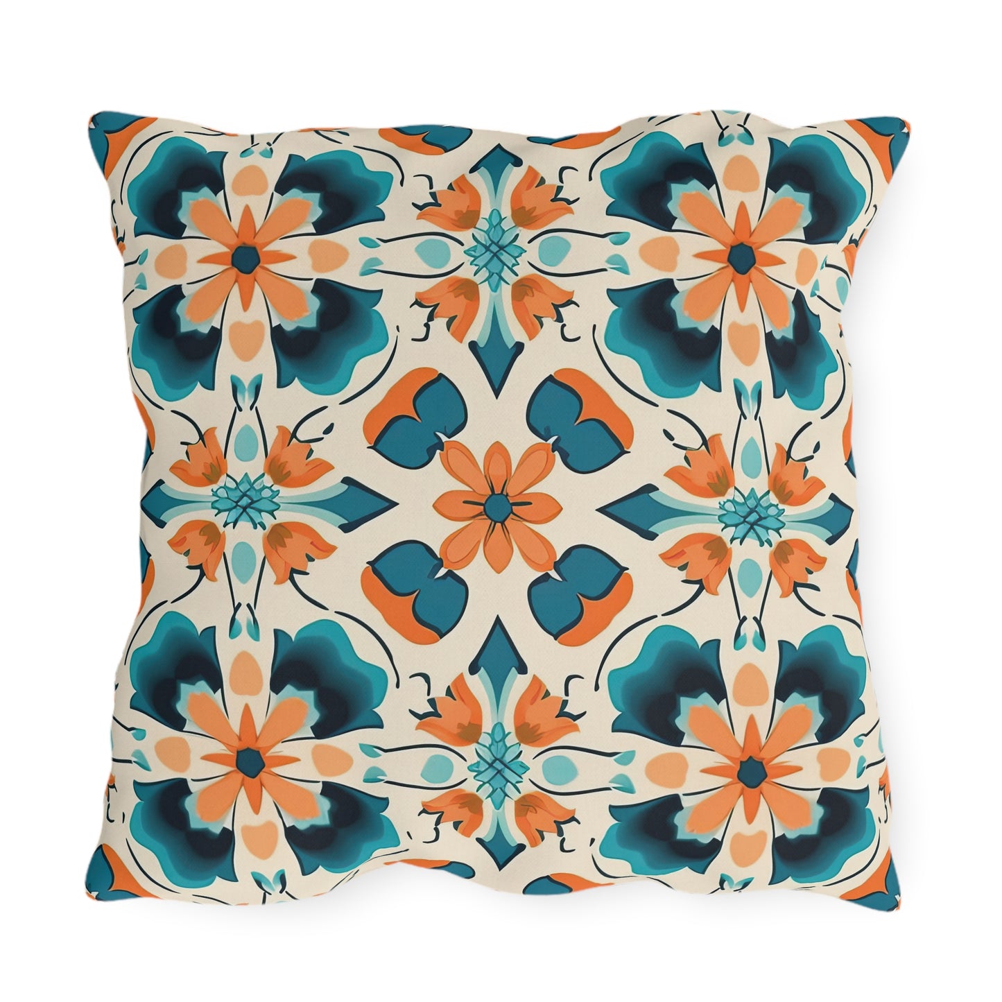 Meditative Medina Montage. Outdoor Pillows