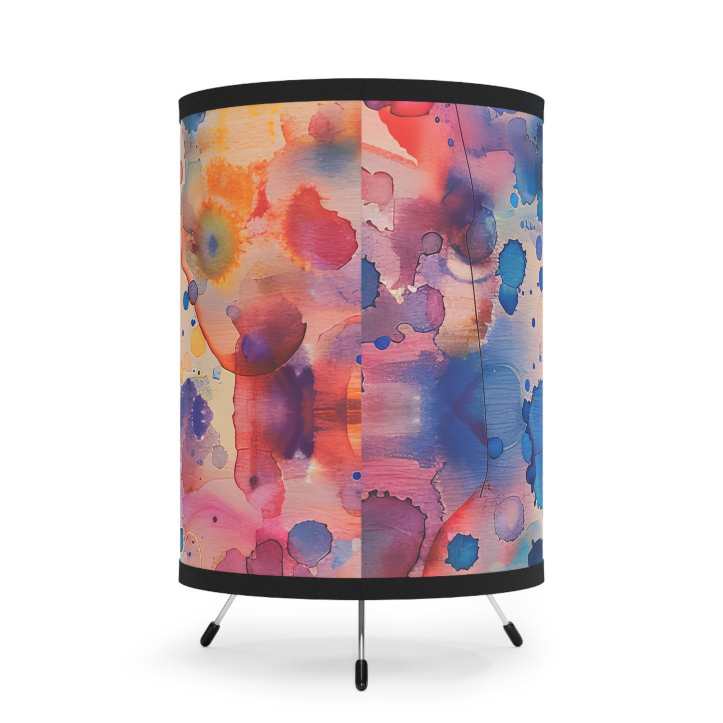Hamsa Radiance Rainbow-. Modern Tripod Lamp
