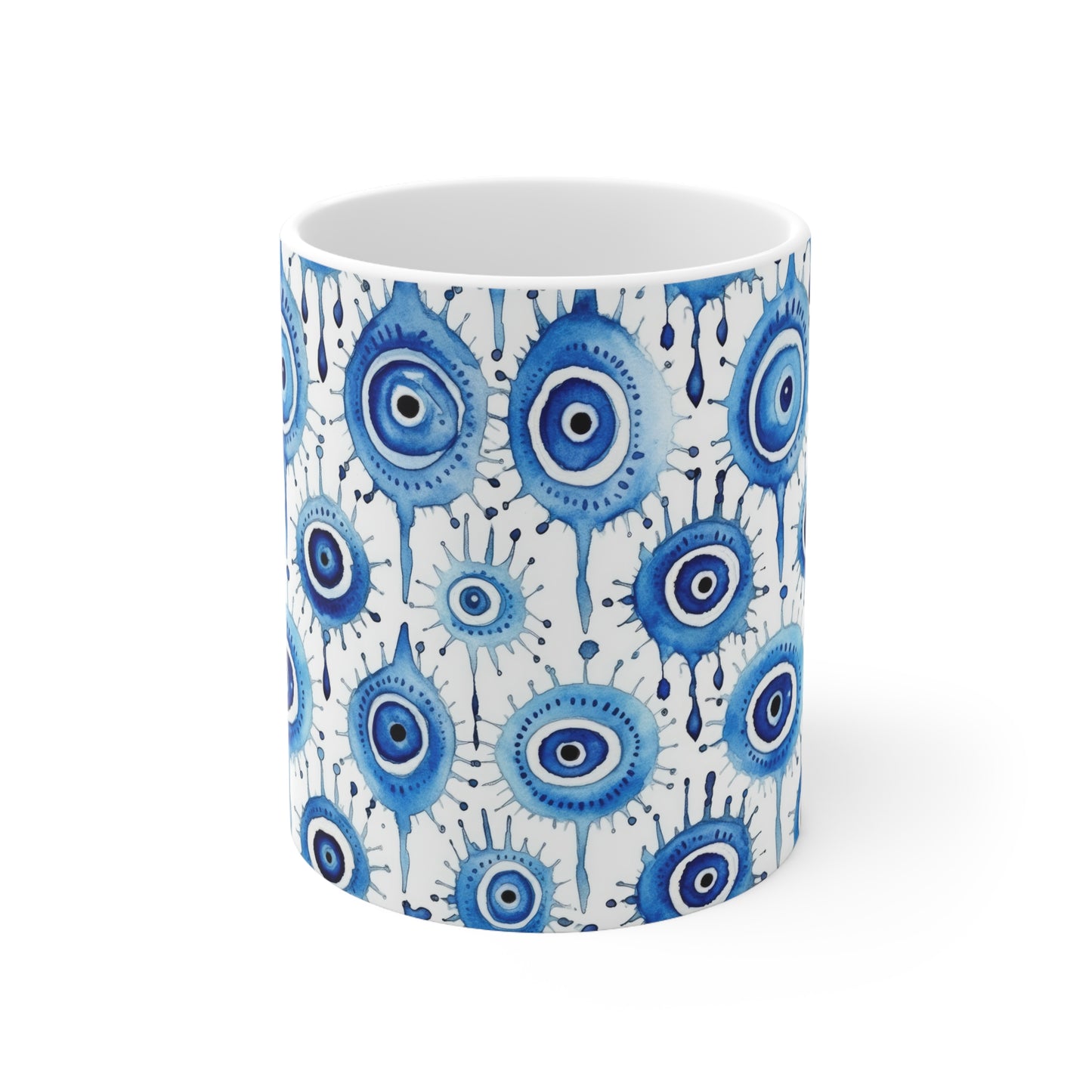 Evil Eye Cry. Ceramic Mug 11oz.