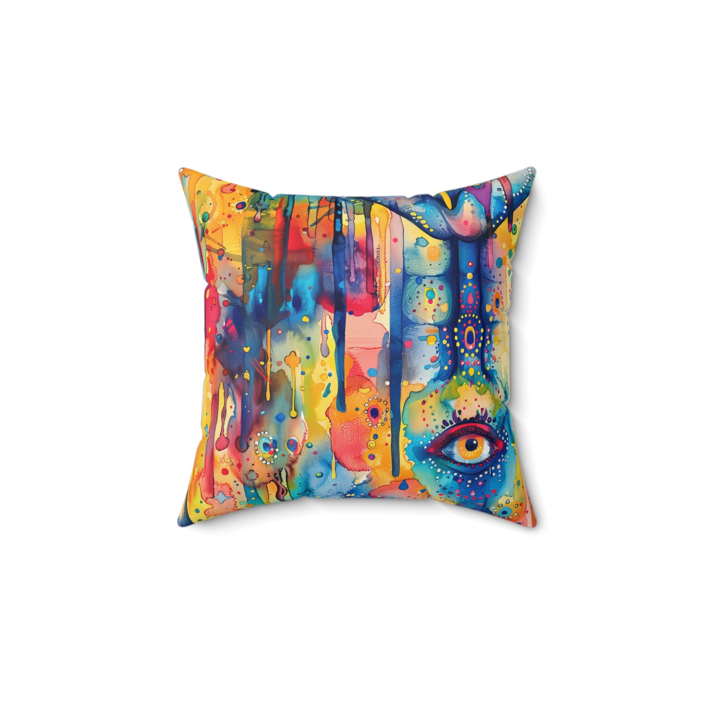 Hamsa Jewelburst- Decorative Spun Polyester Cushion