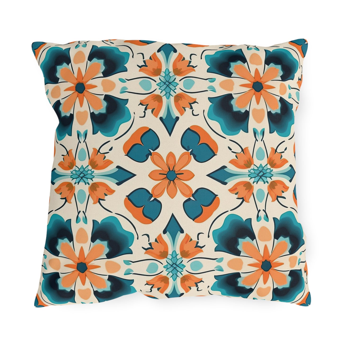 Meditative Medina Montage. Outdoor Pillows