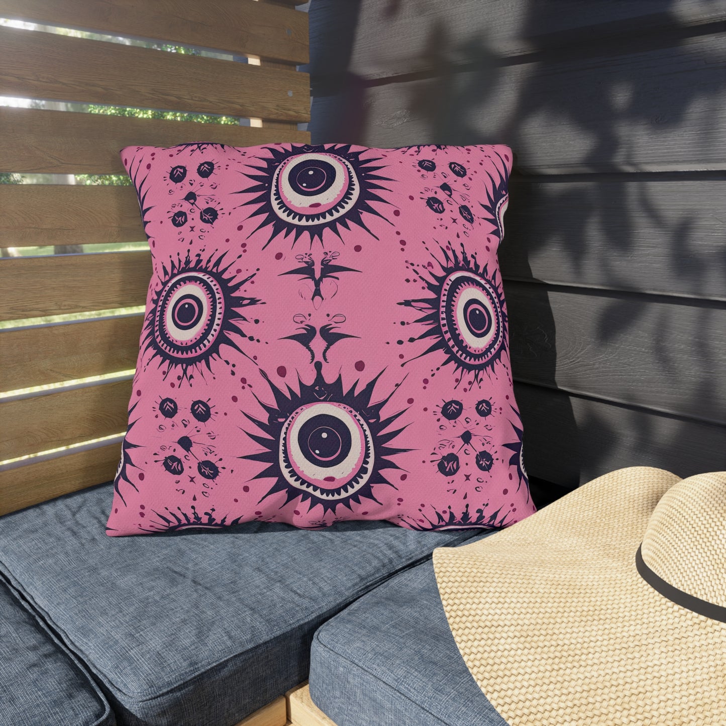 Sinuous Specter. Outdoor Pillows