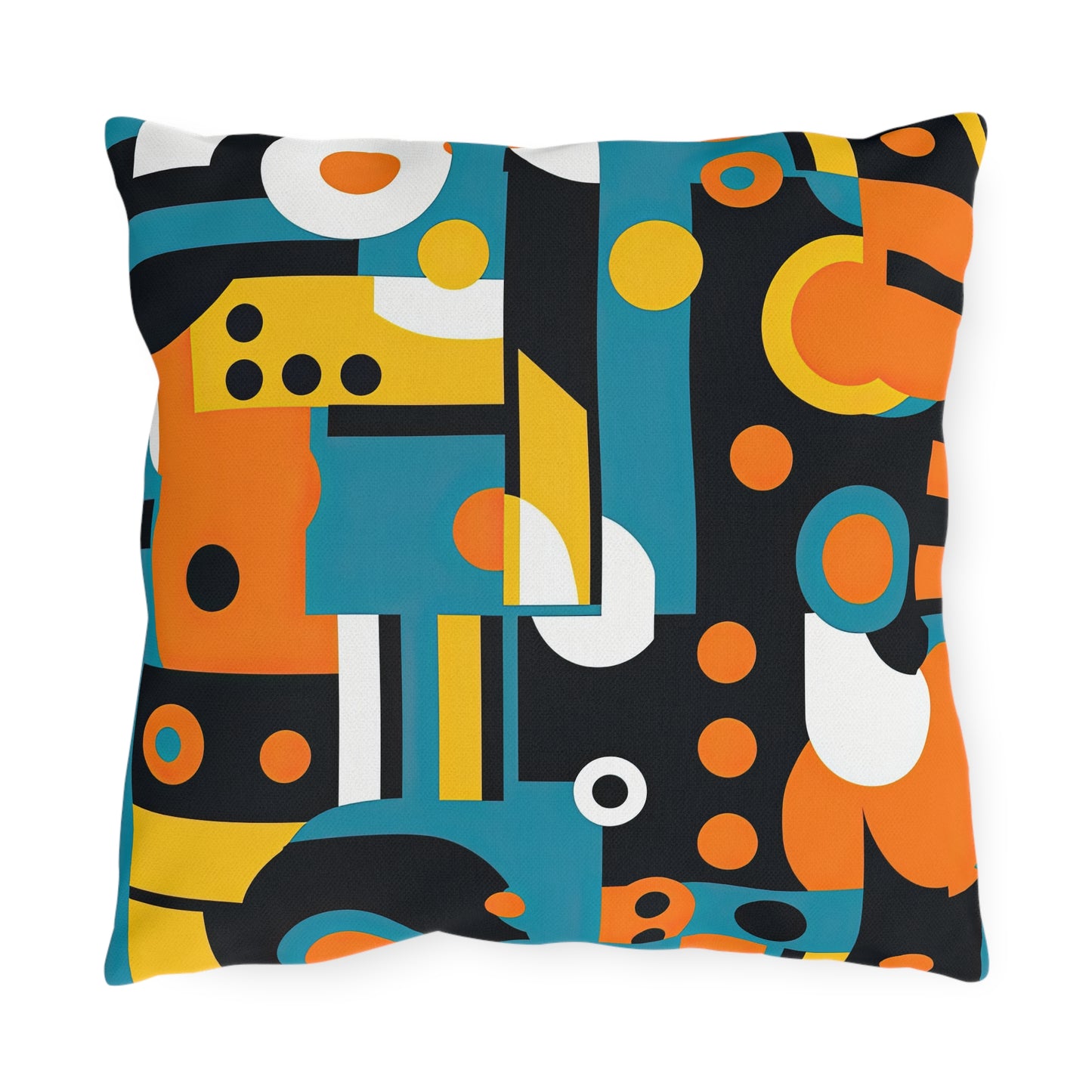 Analog Alchemy. Retro Pop Art Outdoor Pillows