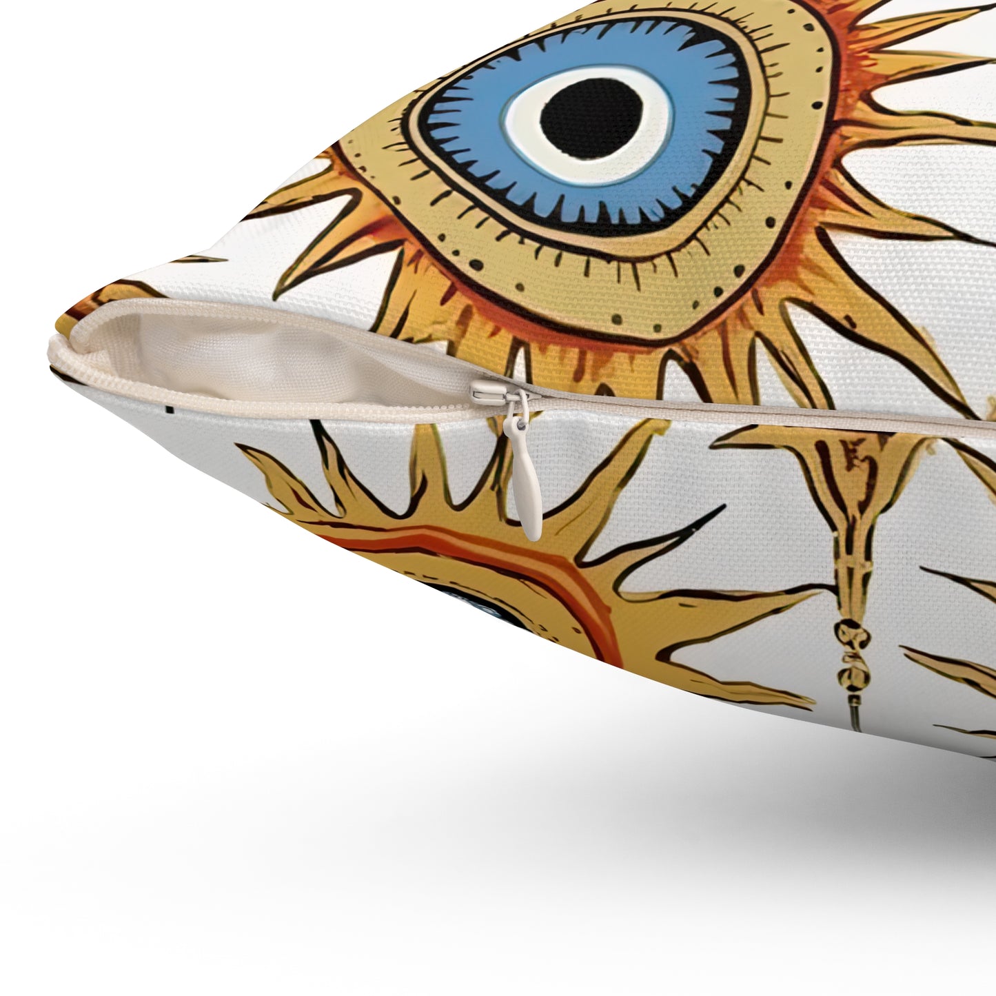 Ethereal Eyeful.Spun Polyester Square Pillow