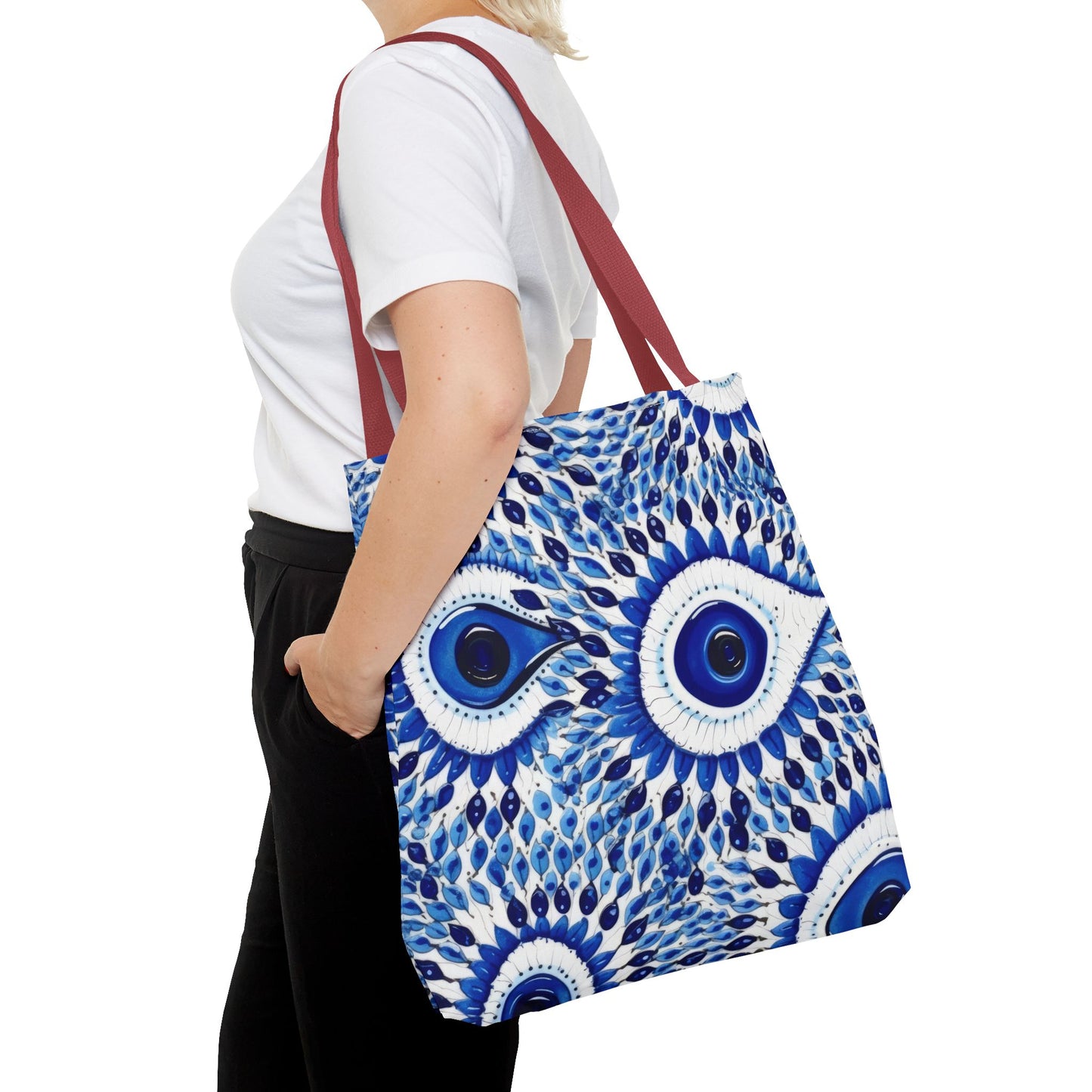 Enigmatic Gaze. Tote Bag for Everyday Use