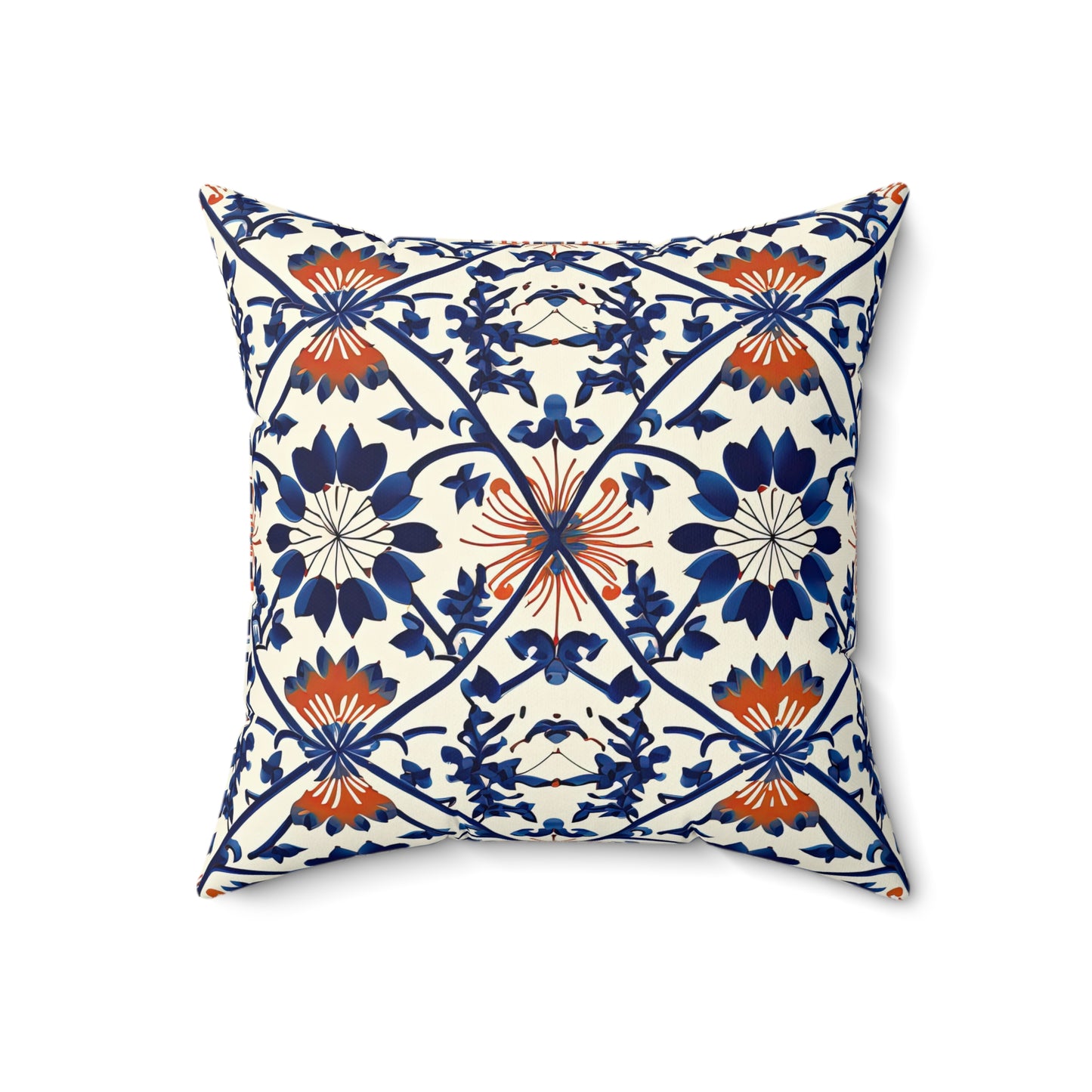 Berber Bliss Ballet. Spun Polyester Square Pillow