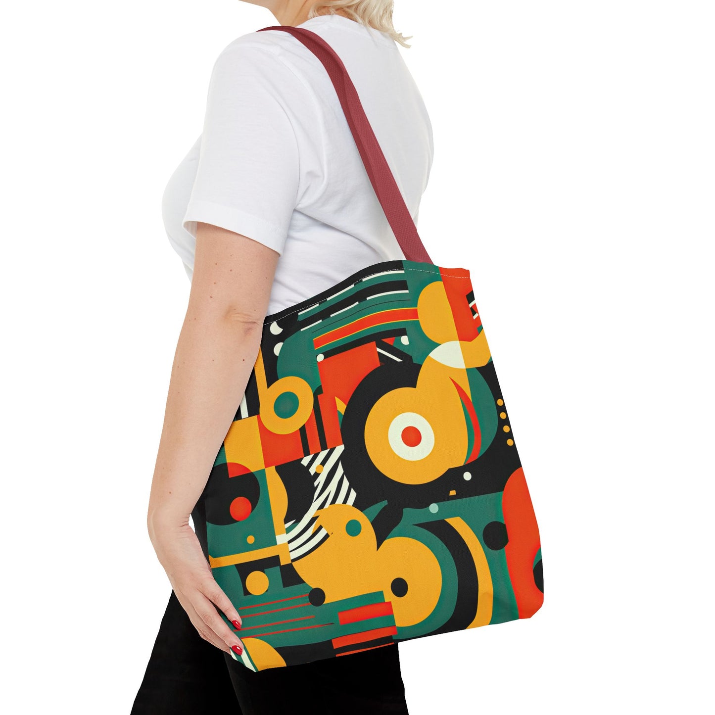 Galactic Groove. Tote Bag for Everyday Use