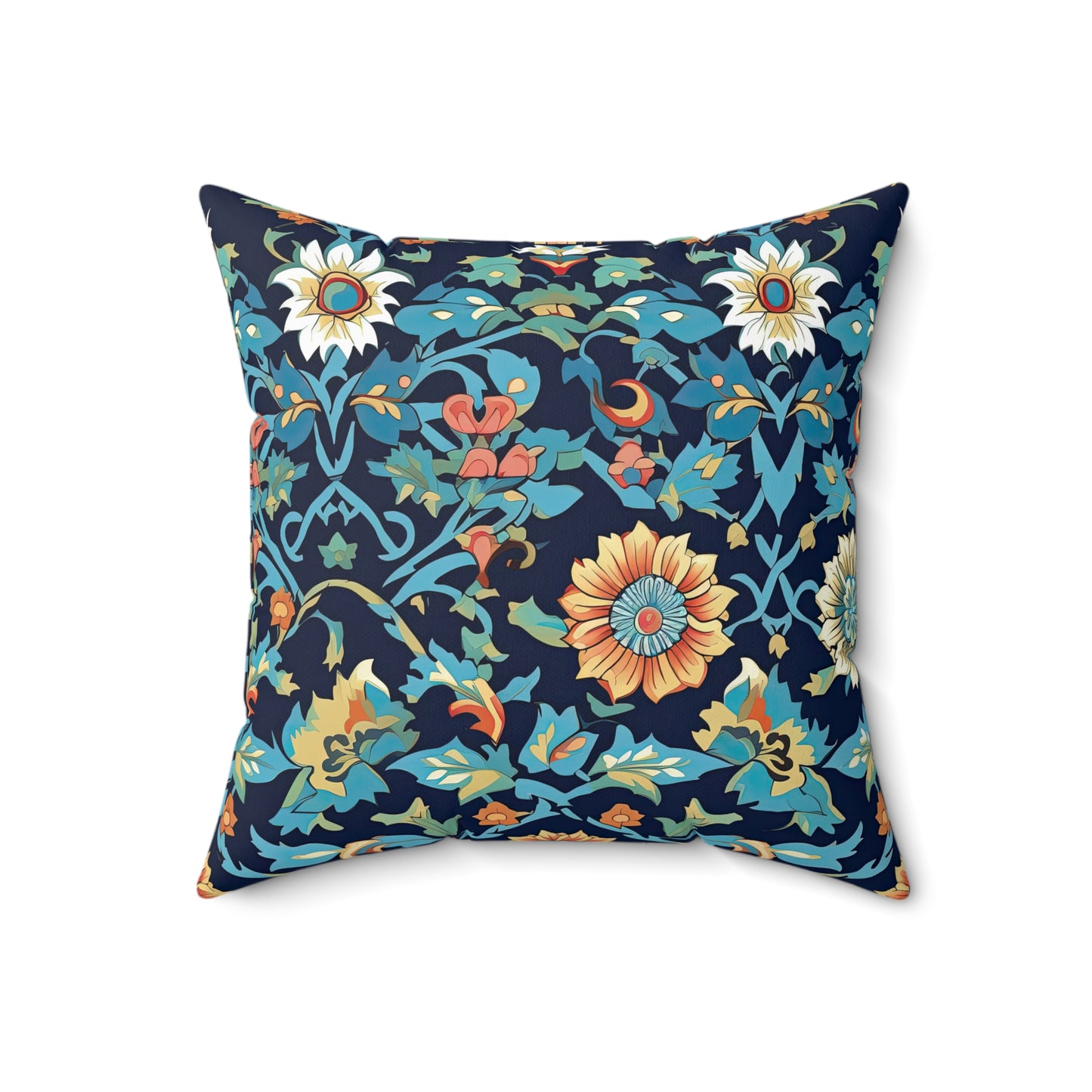 Spice Bazaar Sonata . Spun Polyester Square Pillow