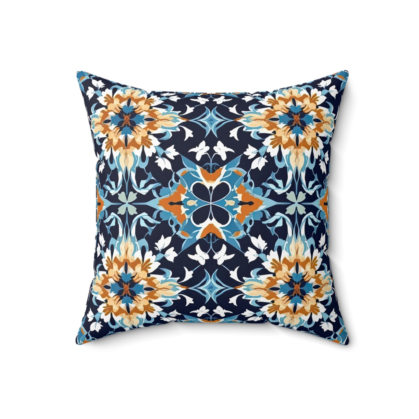 Sahara Swaying Silhouettes .Spun Polyester Square Pillow