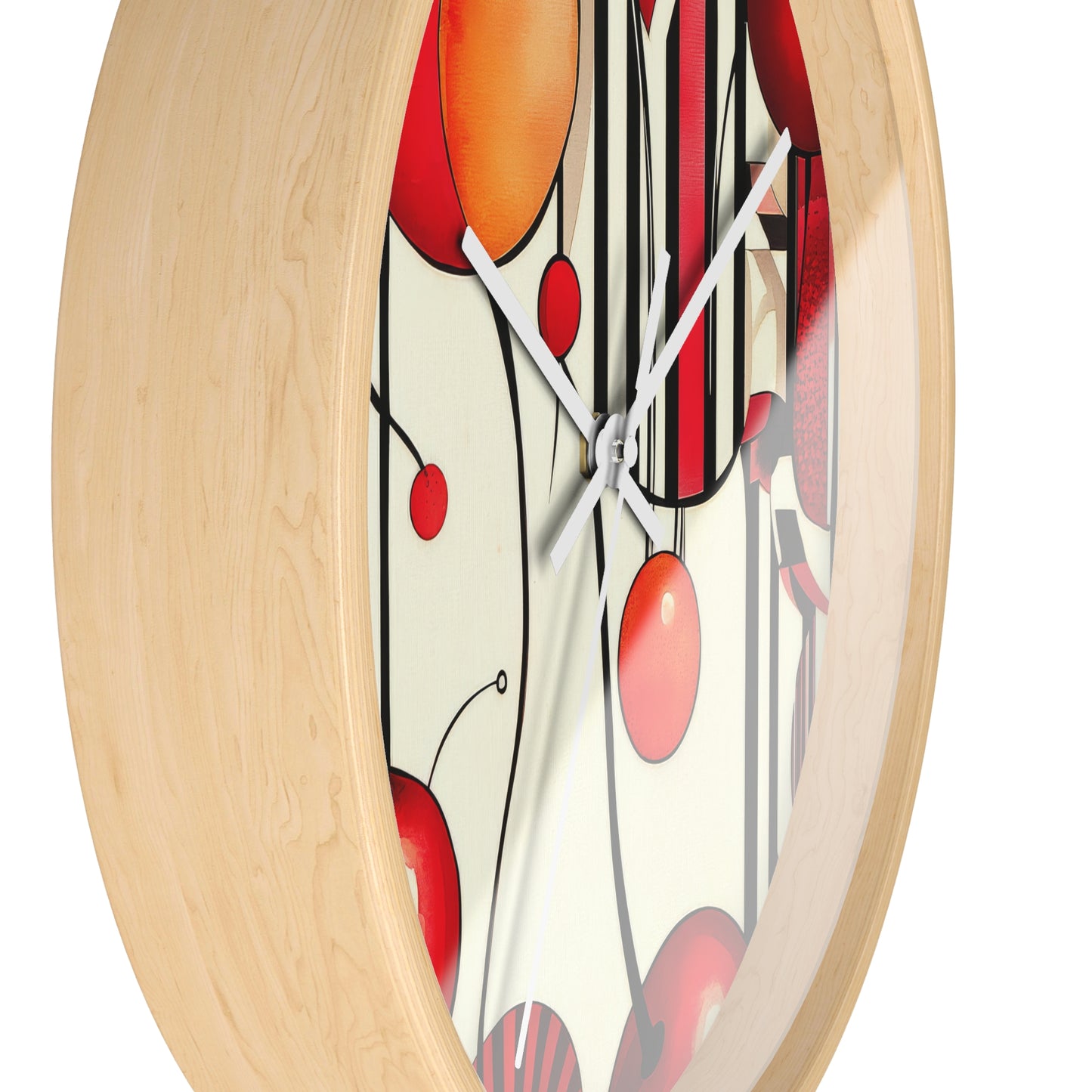 CherryBalm. Wall Clock - Artistic Home Decor