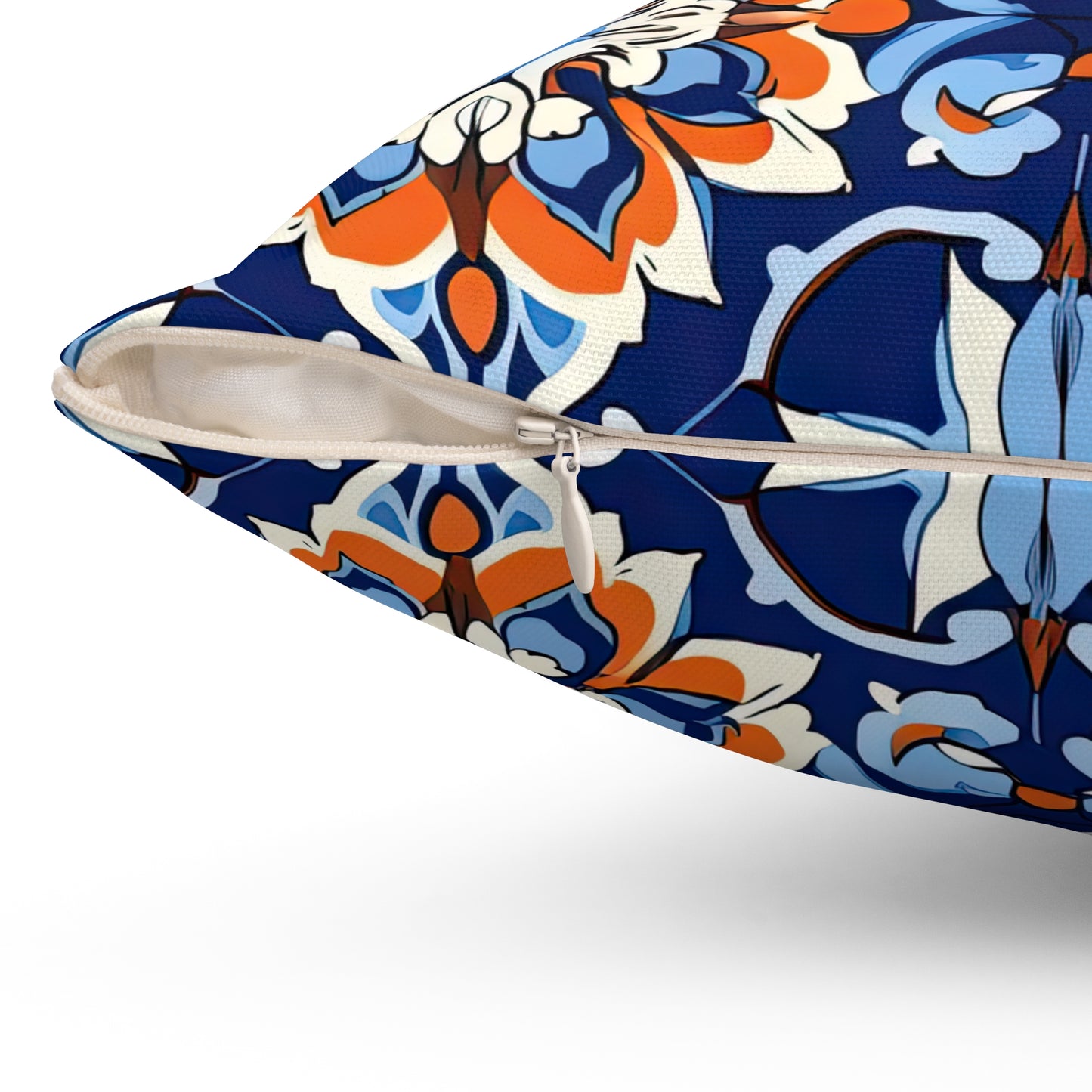 Souk Shadows Sonata . Spun Polyester Square Pillow