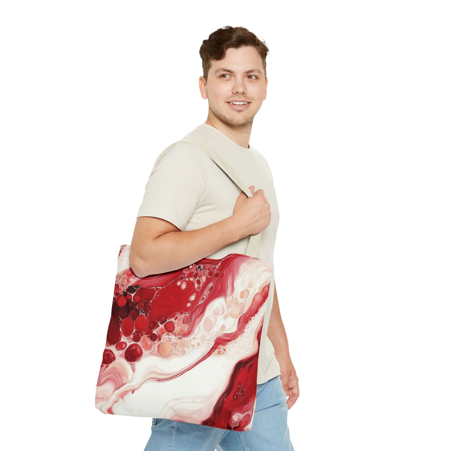 Cherry Aurora. Tote Bag for Everyday Use