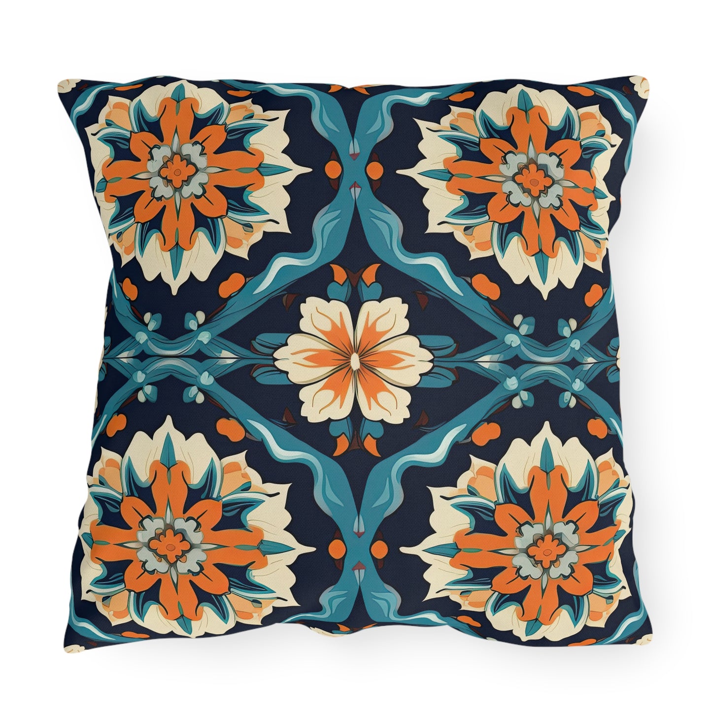 Celestial Carpet Concerto . Outdoor Pillows