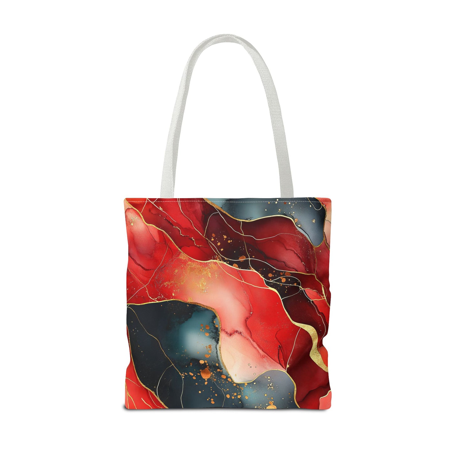 Marbled Cherry Essence. Tote Bag for Everyday Use