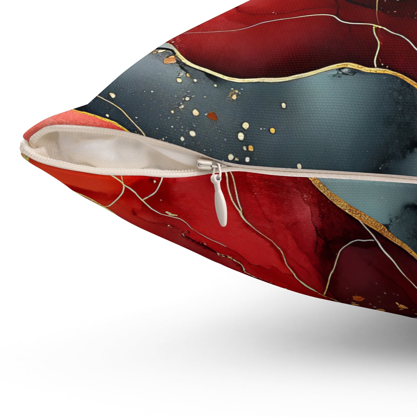 Marbled Cherry Esennce - Decorative Spun Polyester Cushion