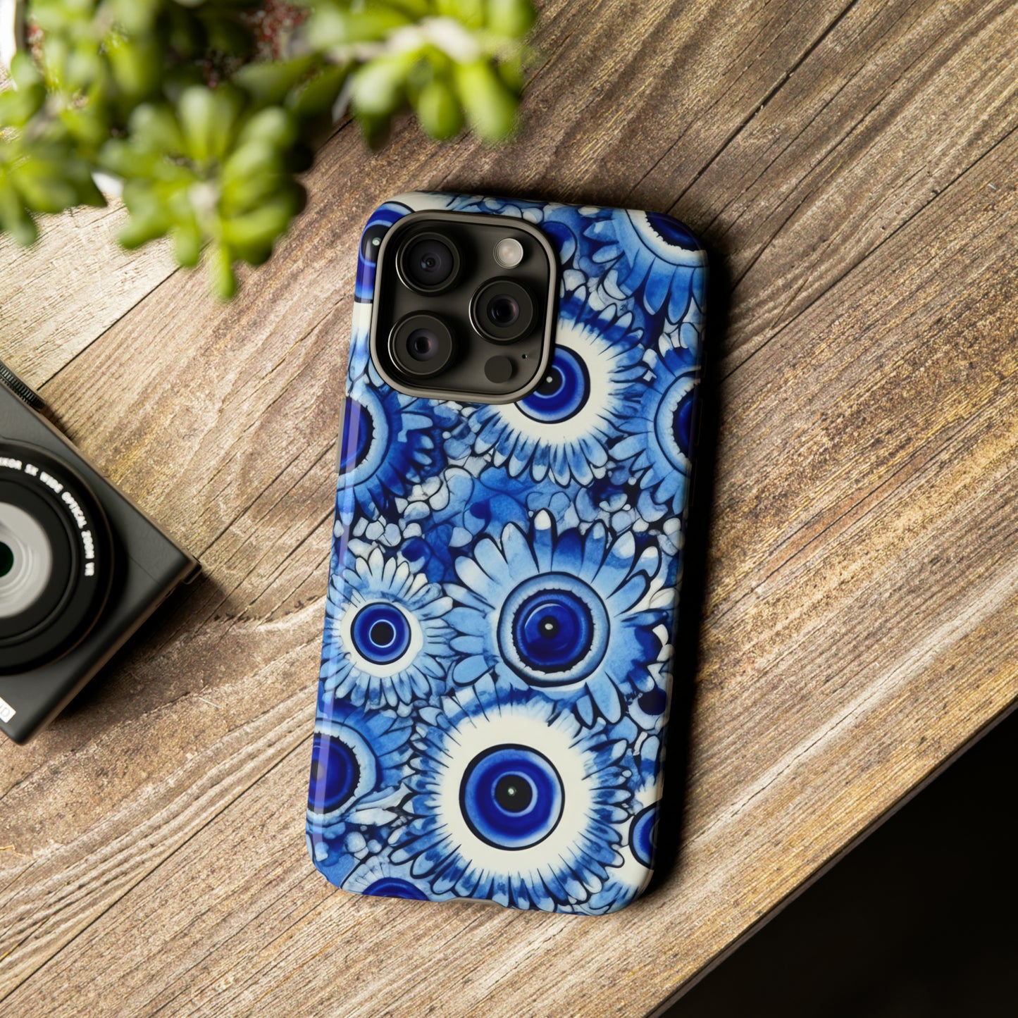 Portentous Pupil. Evil eye Inspired phone case. – Artistic Expression Meets Protection. Tough Cases