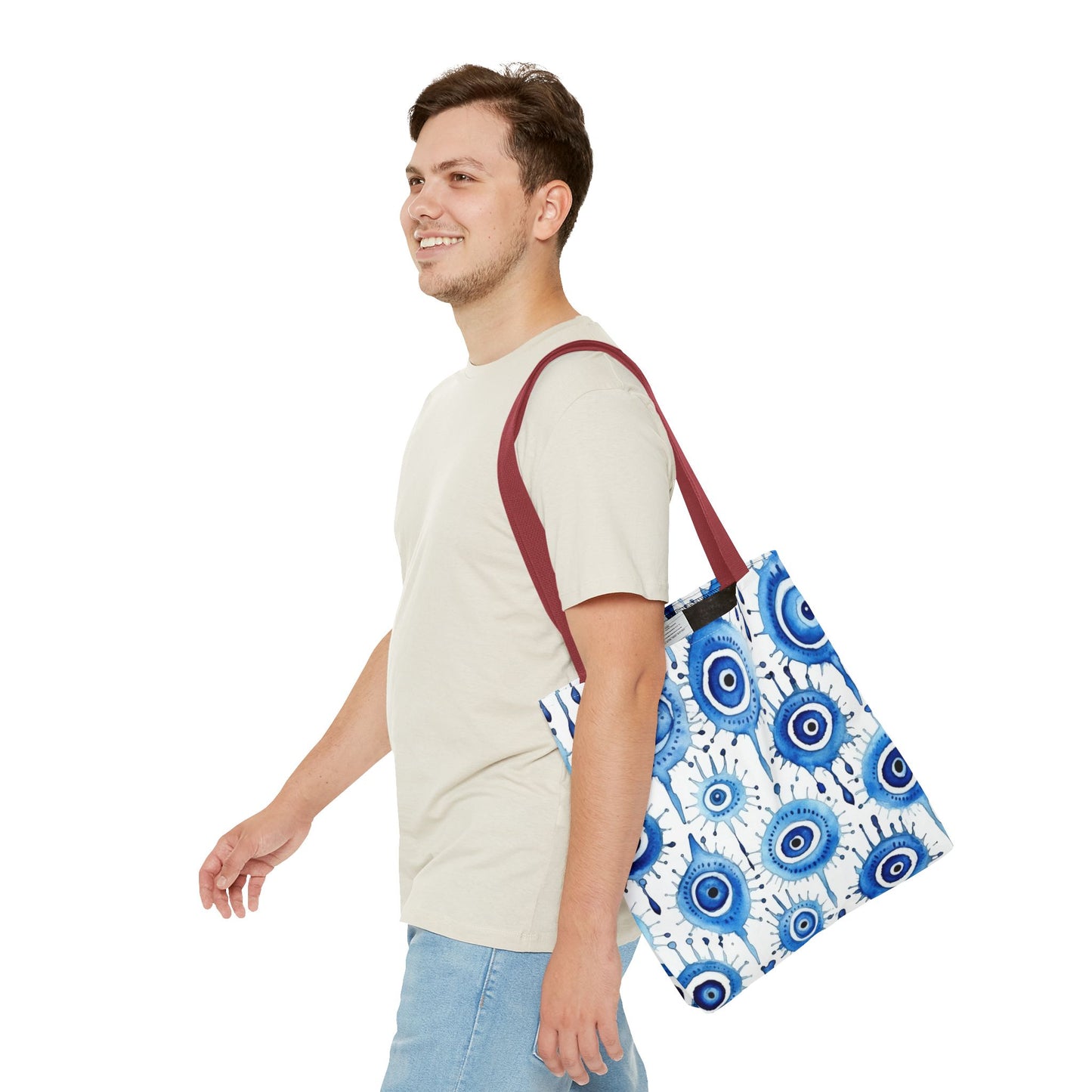 Evil Eye Cry. Tote Bag for Everyday Use