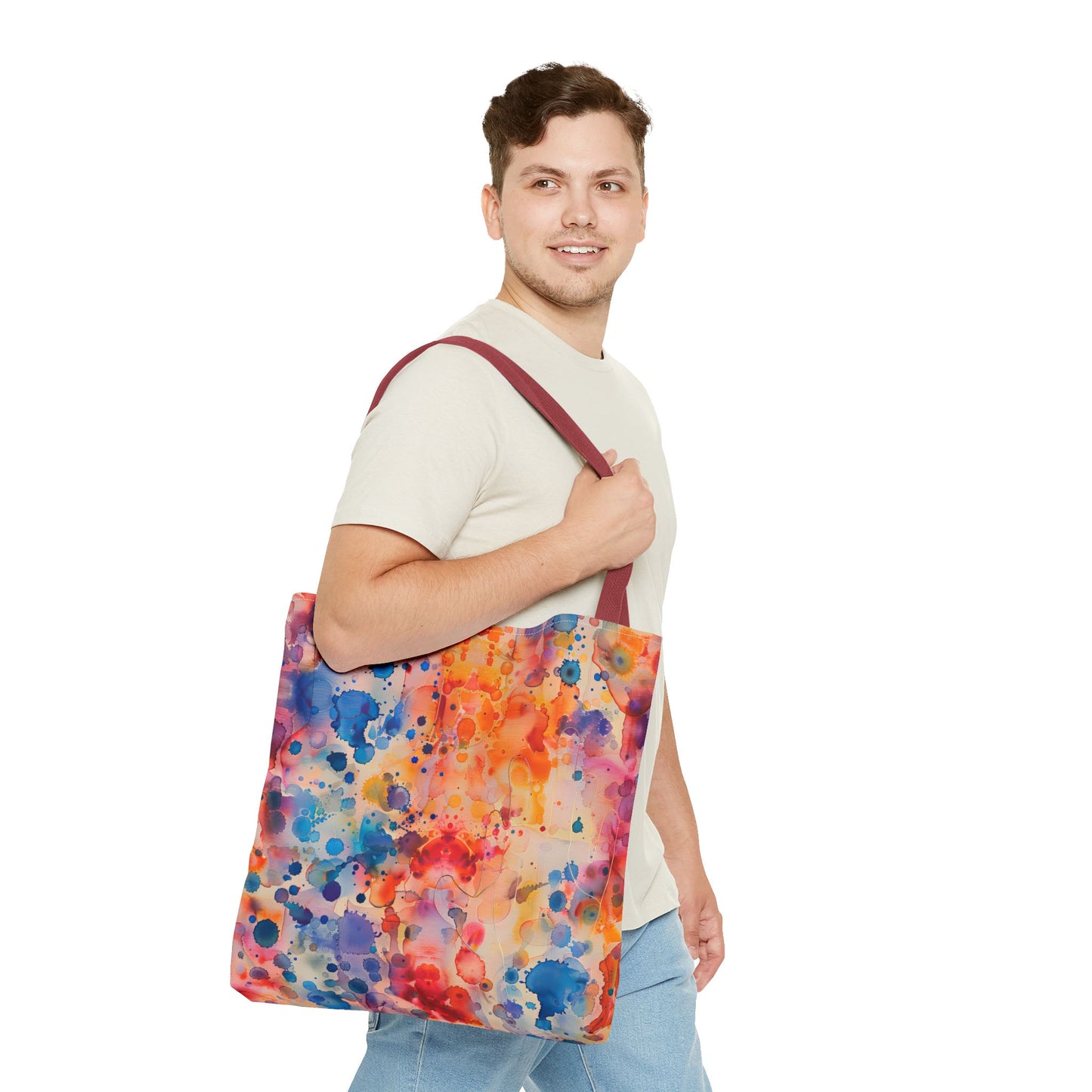 Hamsa Radiance. Tote Bag for Everyday Use
