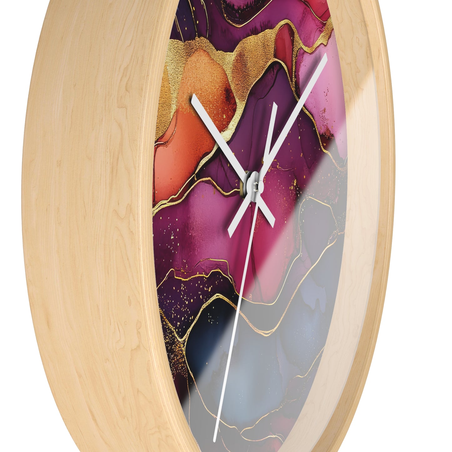 Cherry Royal. Wall Clock - Artistic Home Decor