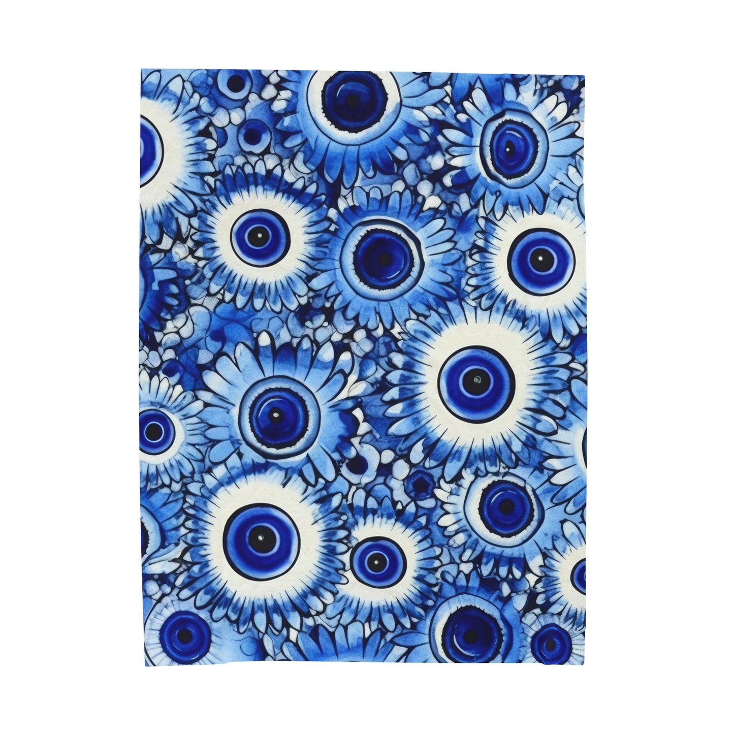 Portentous Pupil. Velveteen Plush Blanket.