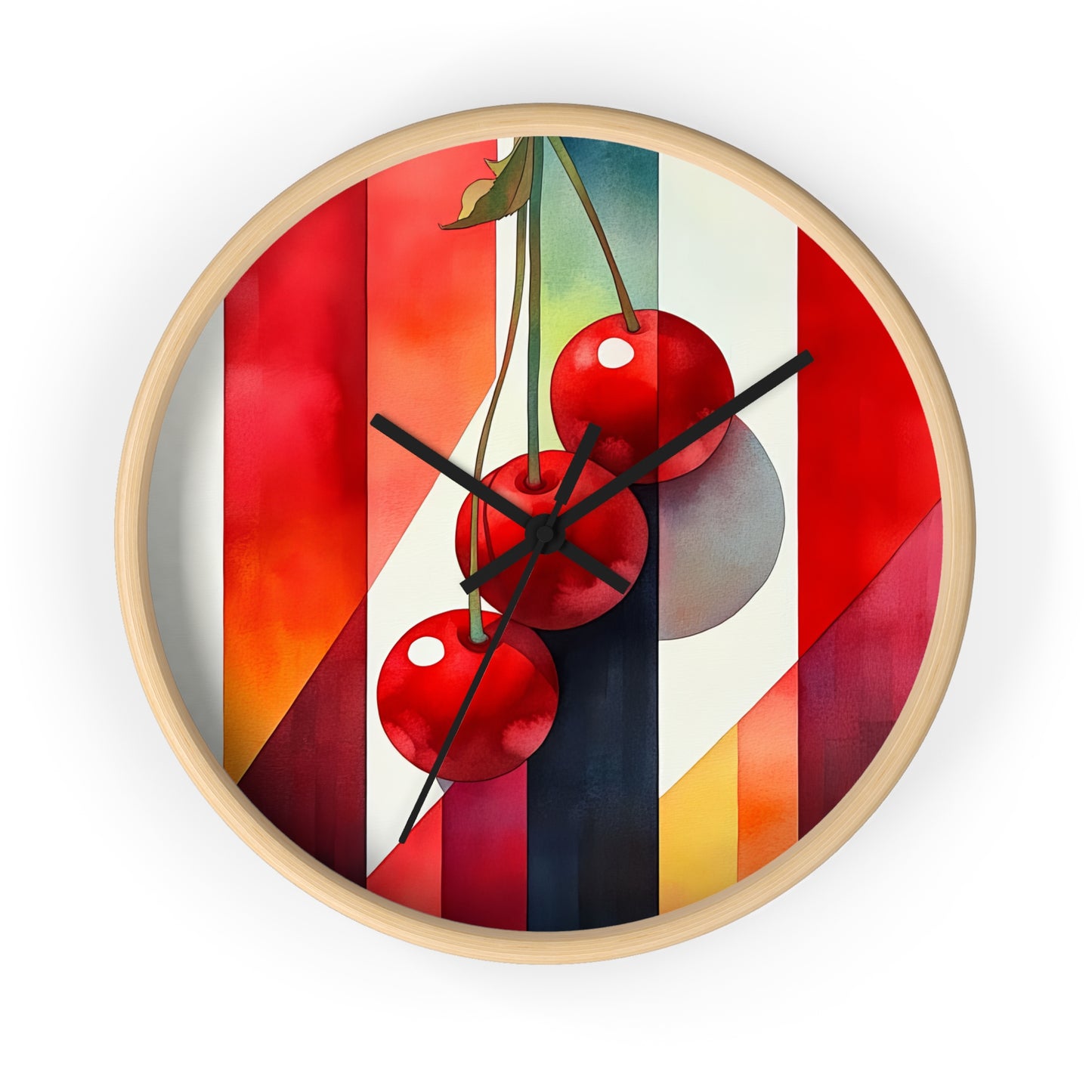 CherryCharm. Wall Clock - Artistic Home Decor