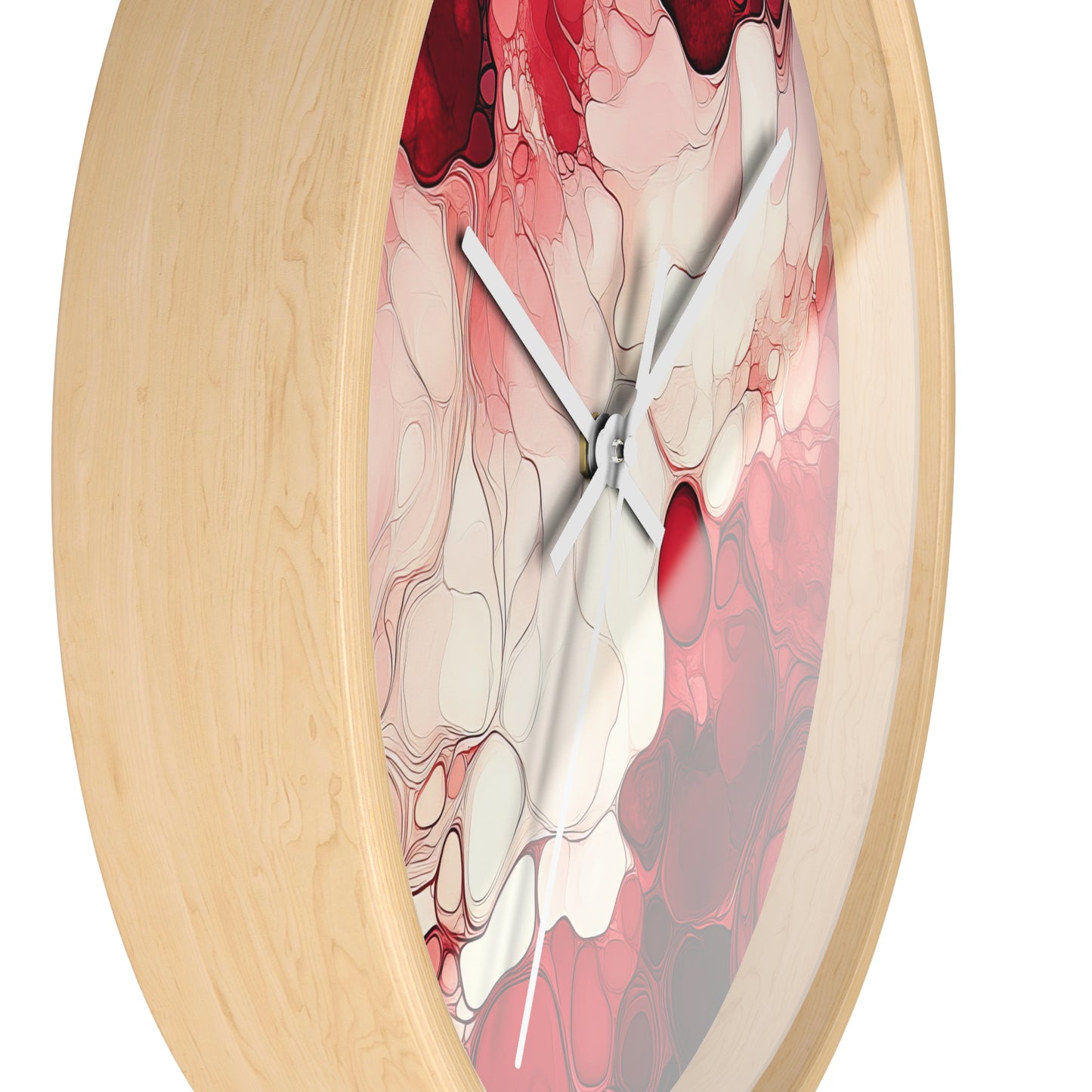 Cherry Storm. Wall Clock - Artistic Home Decor