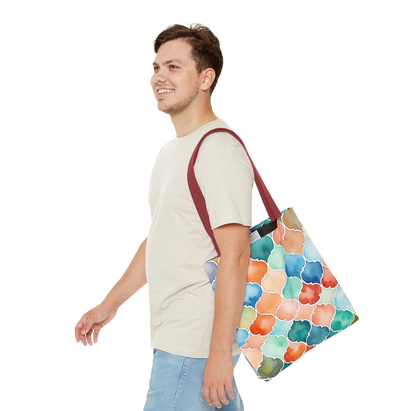 Labyrinth of Lanterns . Tote Bag for Everyday Use
