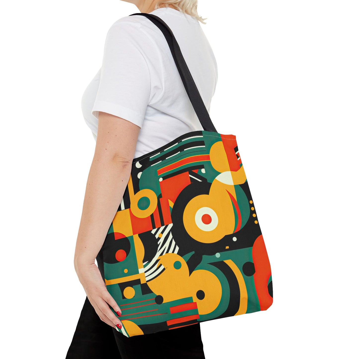 Galactic Groove. Tote Bag for Everyday Use
