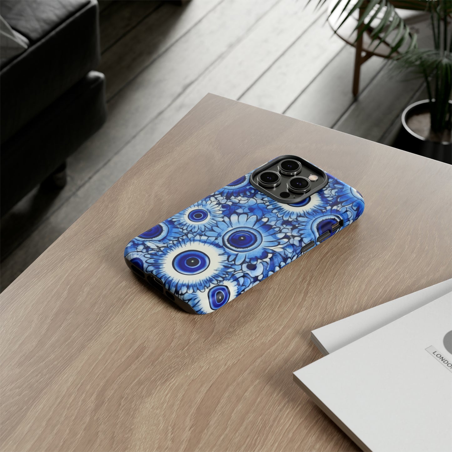 Portentous Pupil. Evil eye Inspired phone case. – Artistic Expression Meets Protection. Tough Cases