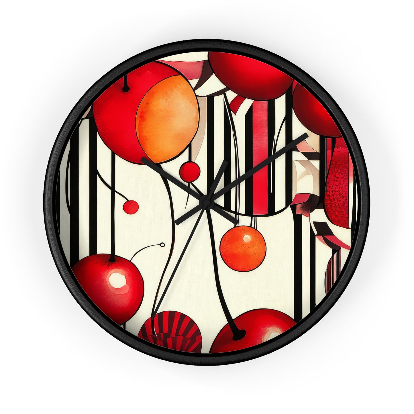 CherryBalm. Wall Clock - Artistic Home Decor