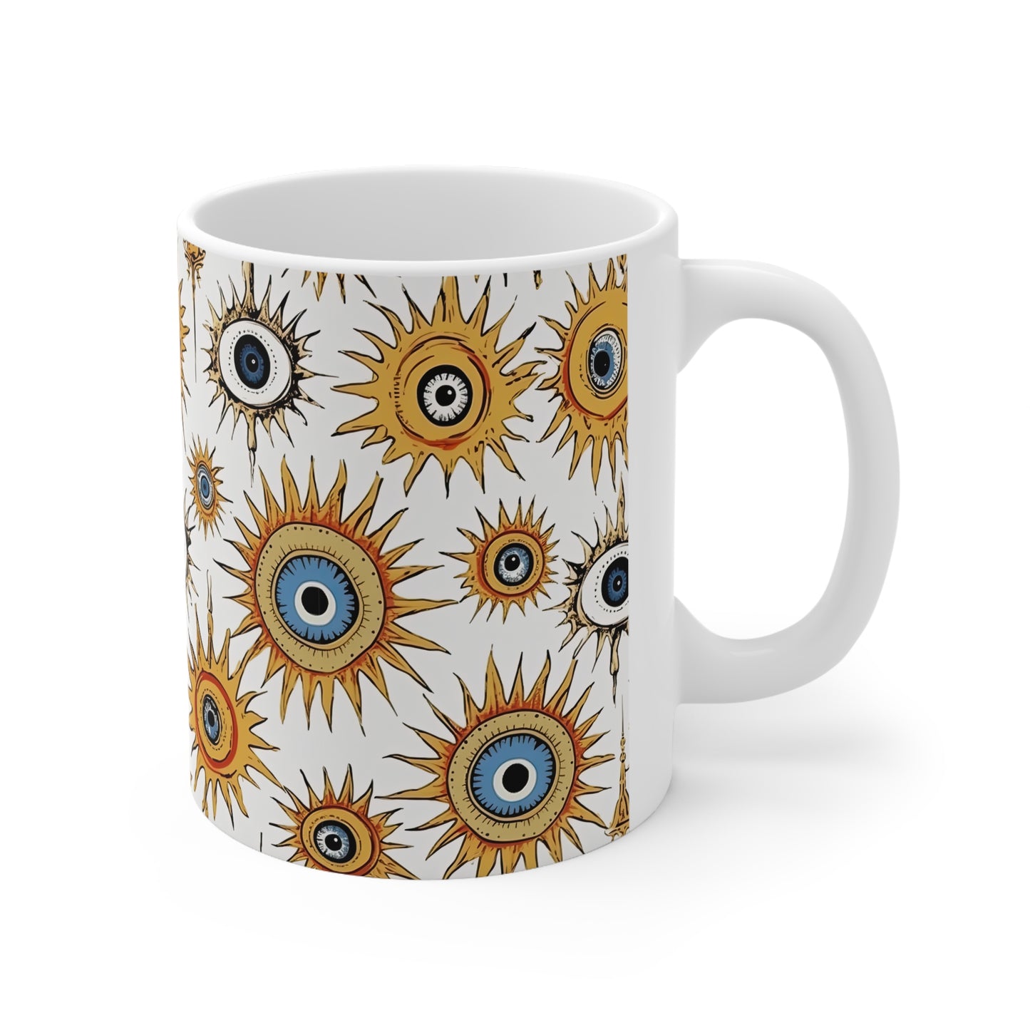Ethereal Eyeful. Ceramic Mug 11oz.