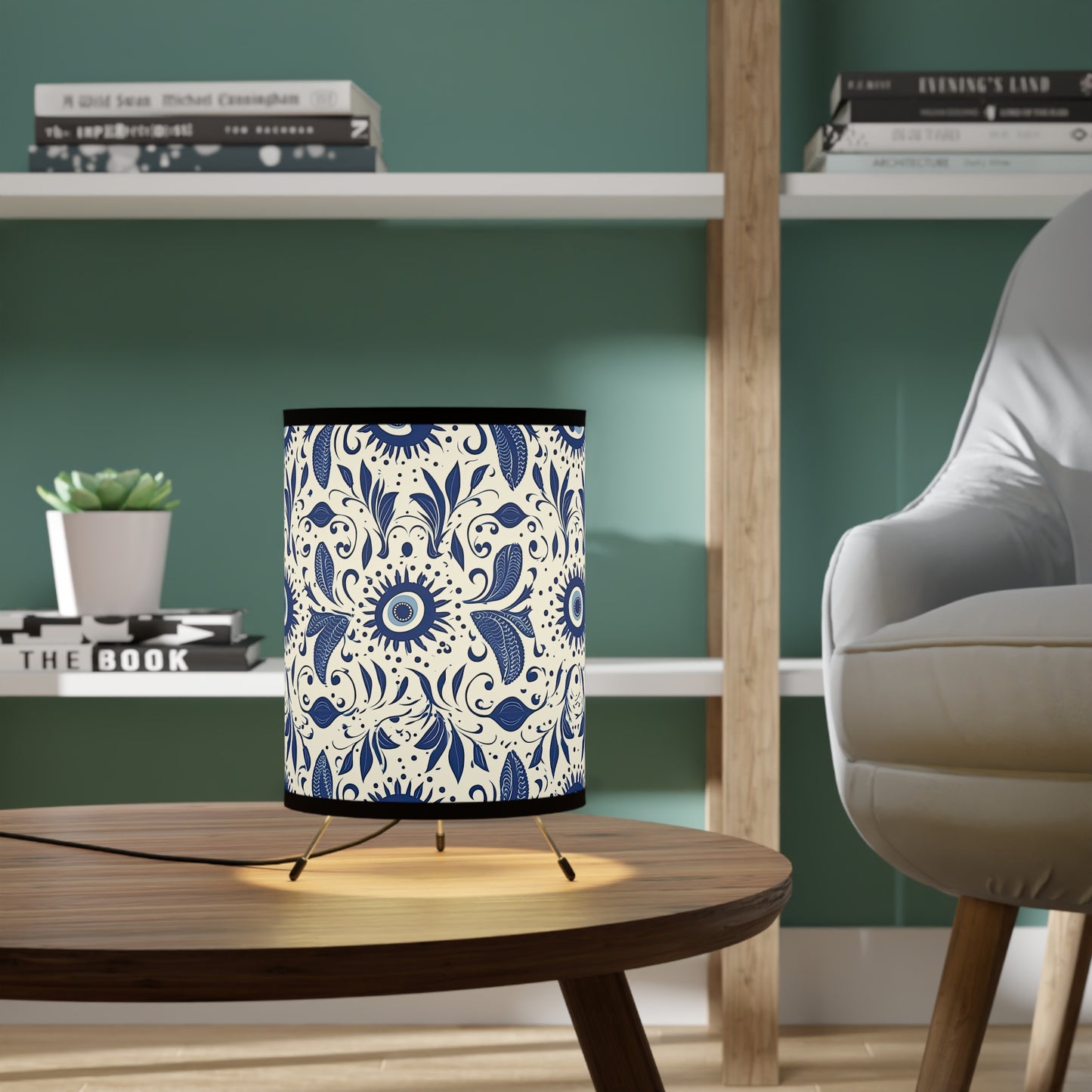 Beholder. Evil Eye Lampshade – Illuminate Your Space with Creative Energy